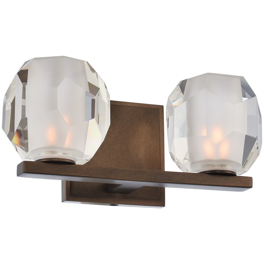 Regent LED 11 inch Vintage Bronze Bath Vanity Light Wall Light