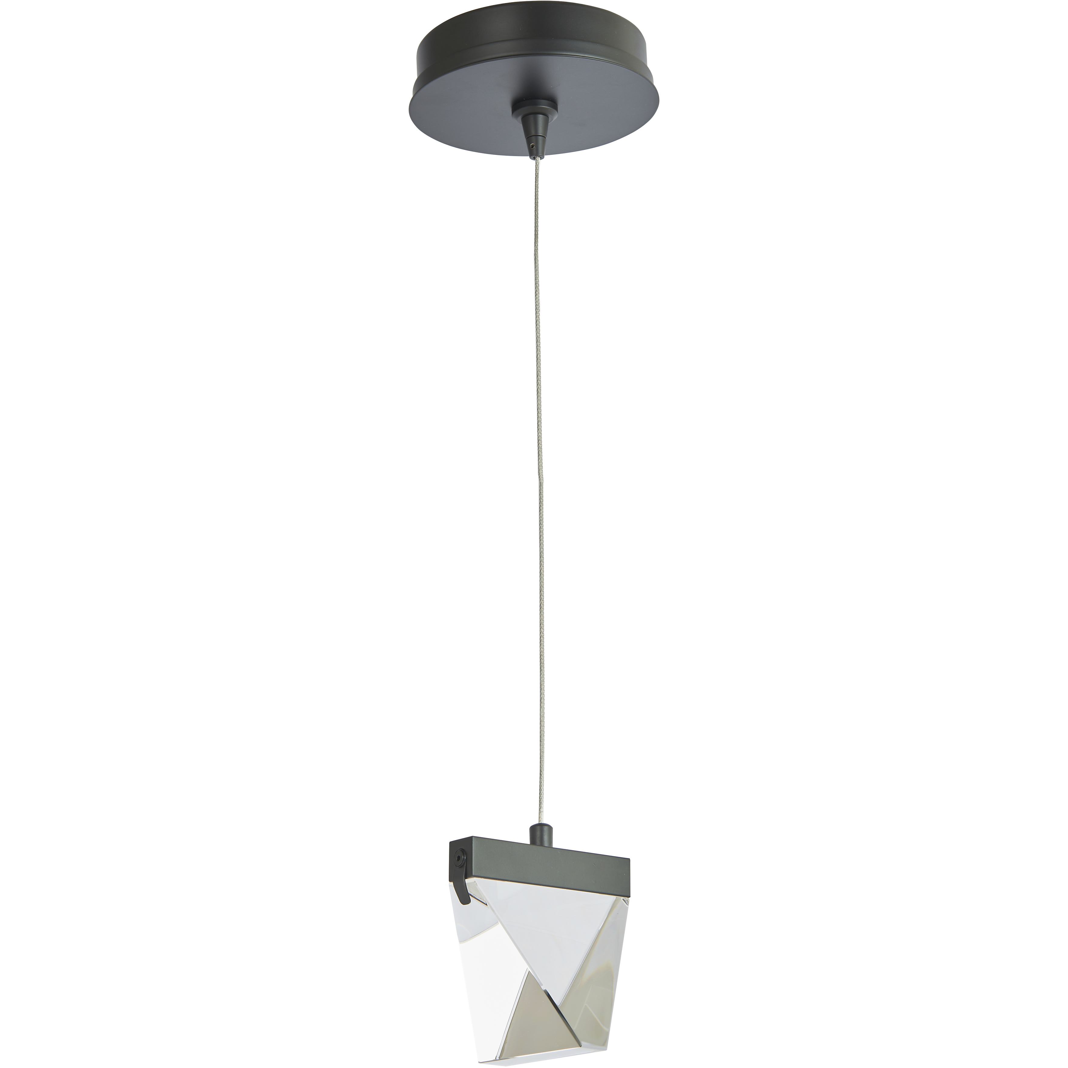 Atlas LED 4.5 inch Matte Black Pendant Ceiling Light
