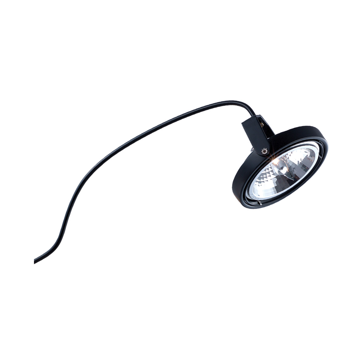 Series 153 50 watt 2.75 inch Black Arclight Wall Light, Clamp Mount