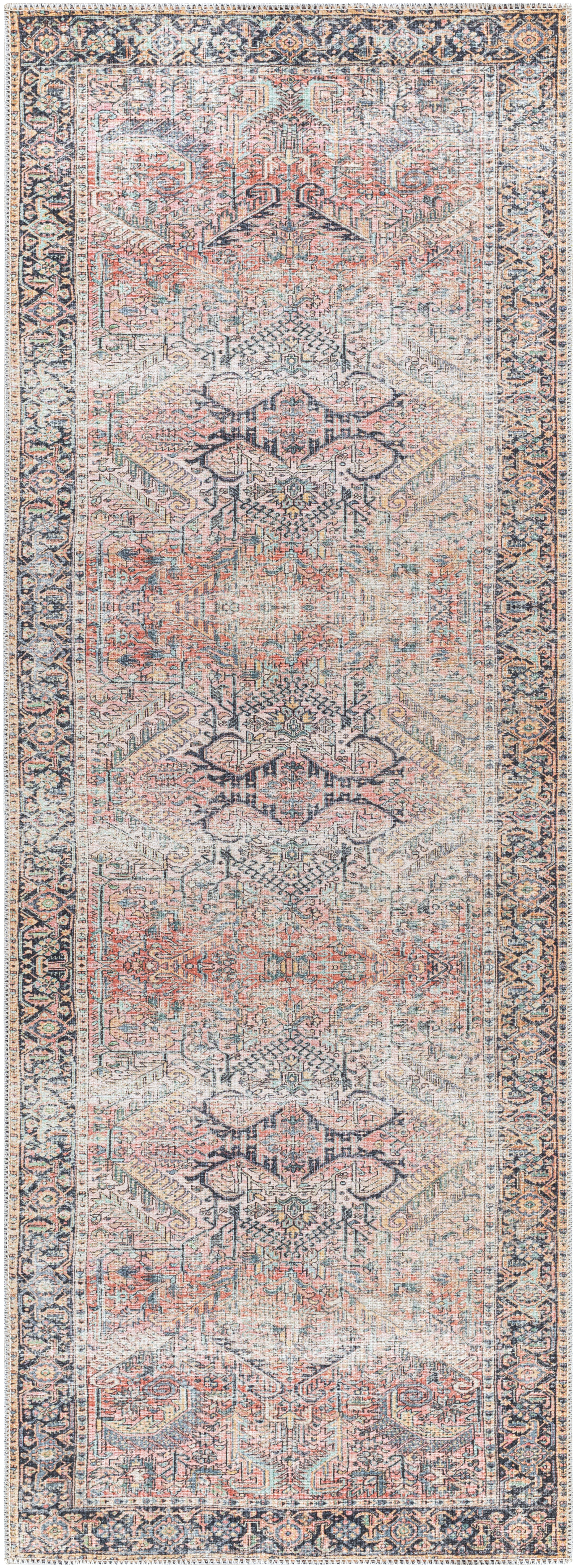 Kemer 87 X 31 inch Taupe Rug, Runner