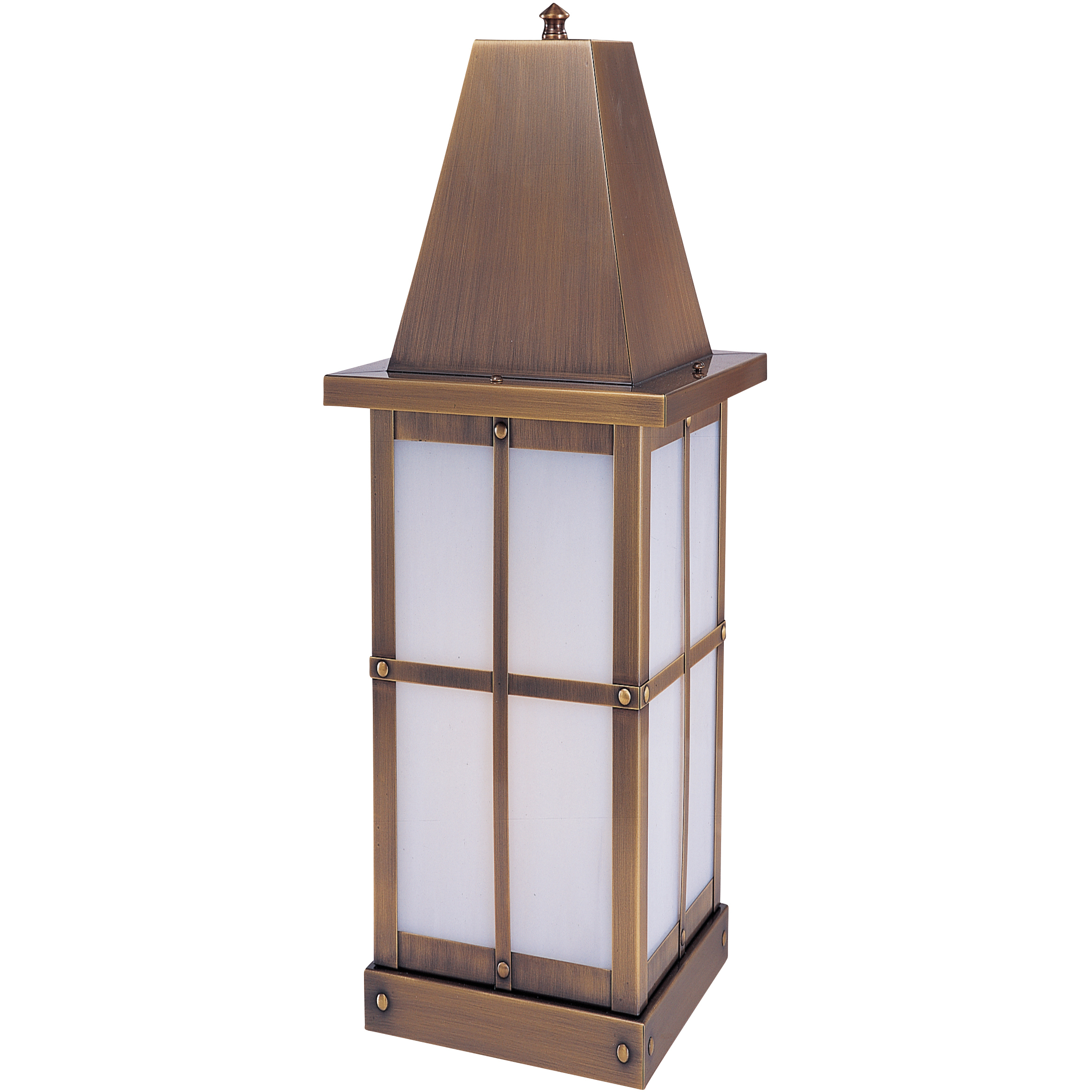Hartford 1 Light 18.5 inch Verdigris Patina Column Mount in White Opalescent
