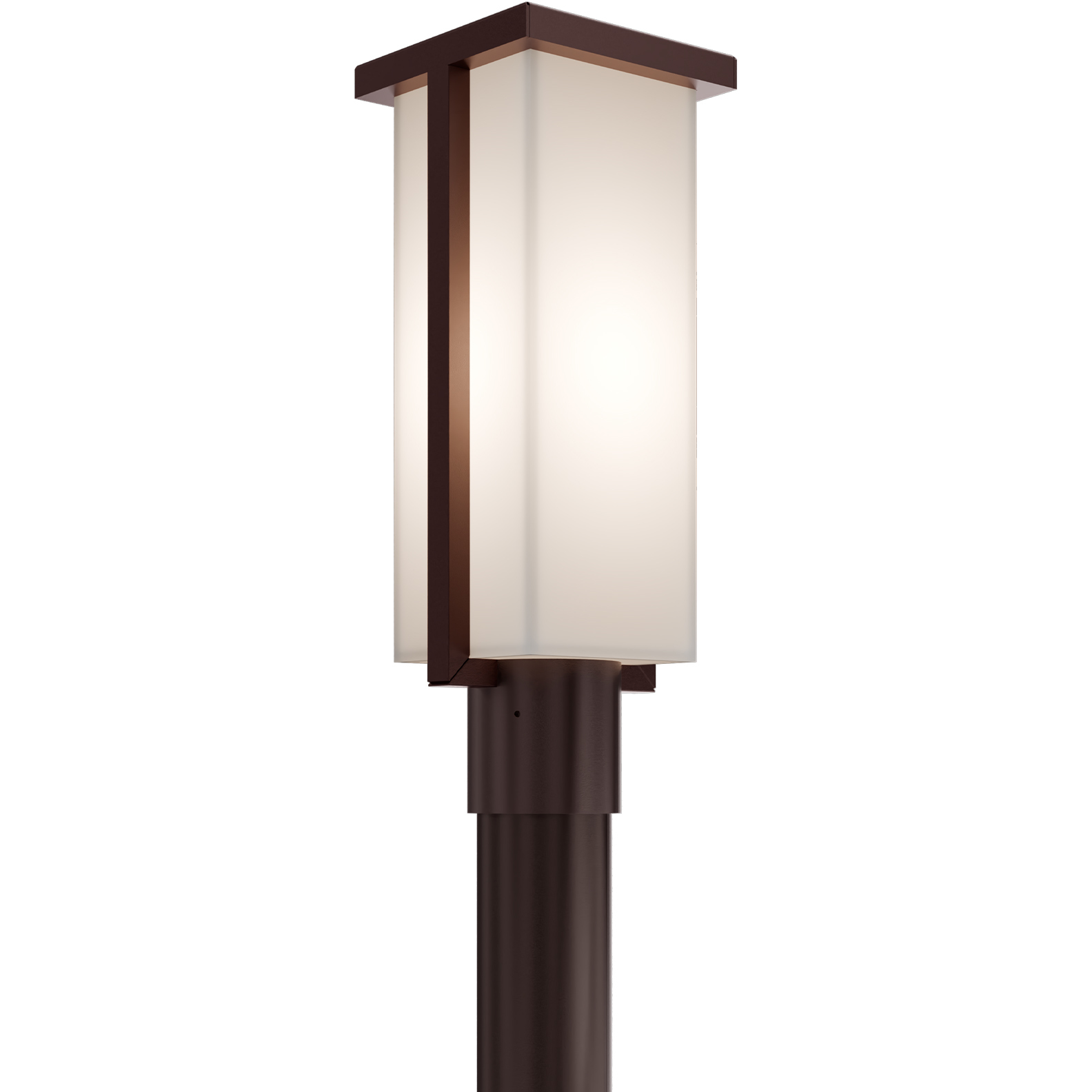 Ledge LED 16.8 inch Bronze Outdoor Post Lighting in 3500K