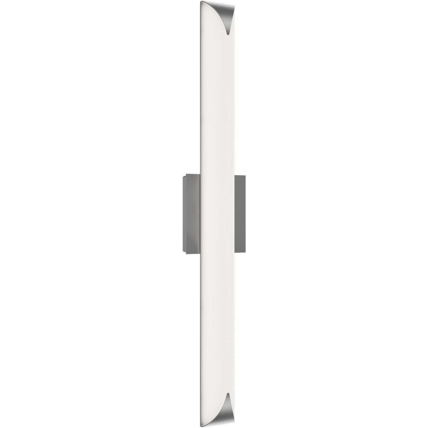 Straitaway LED 32 inch Brushed Nickel Bath Vanity & Wall Light in 2700K, dweLED