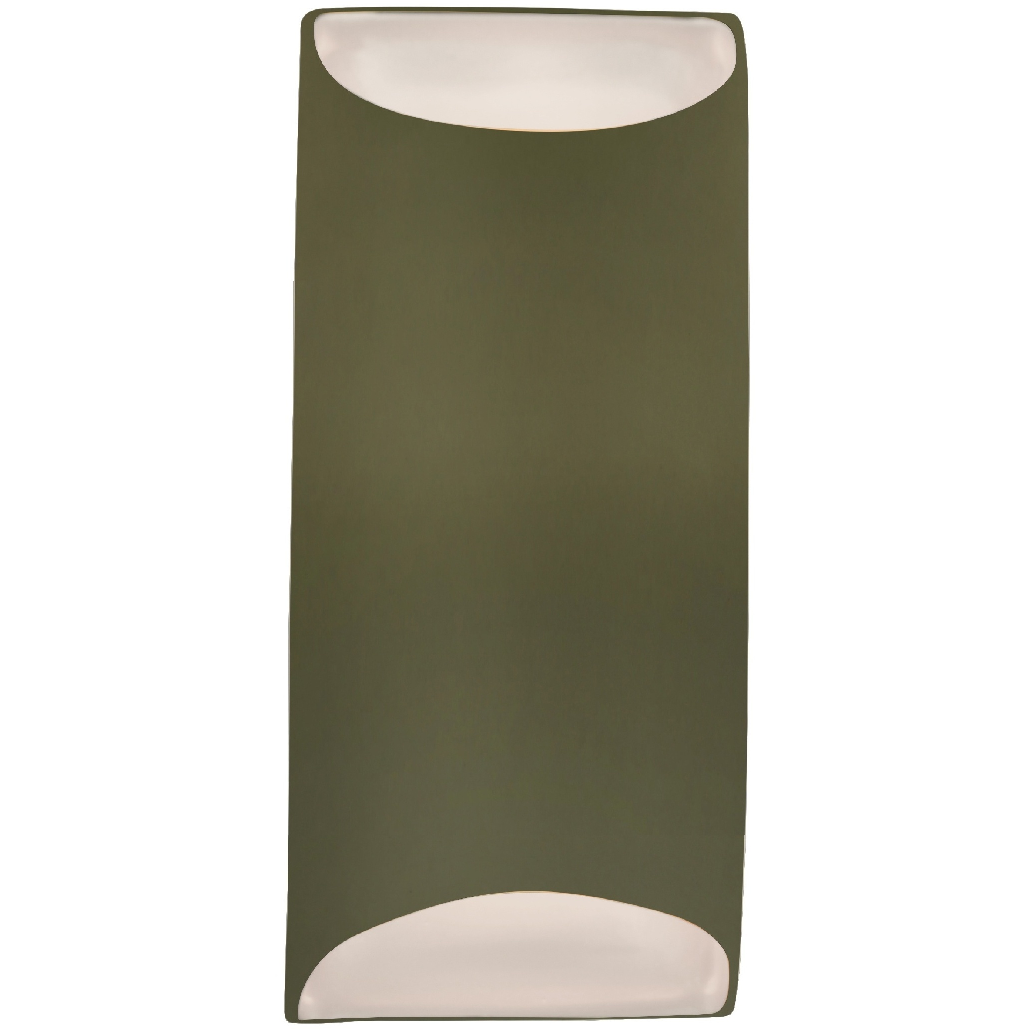 Ambiance 2 Light 7 inch Matte Green Wall Sconce Wall Light