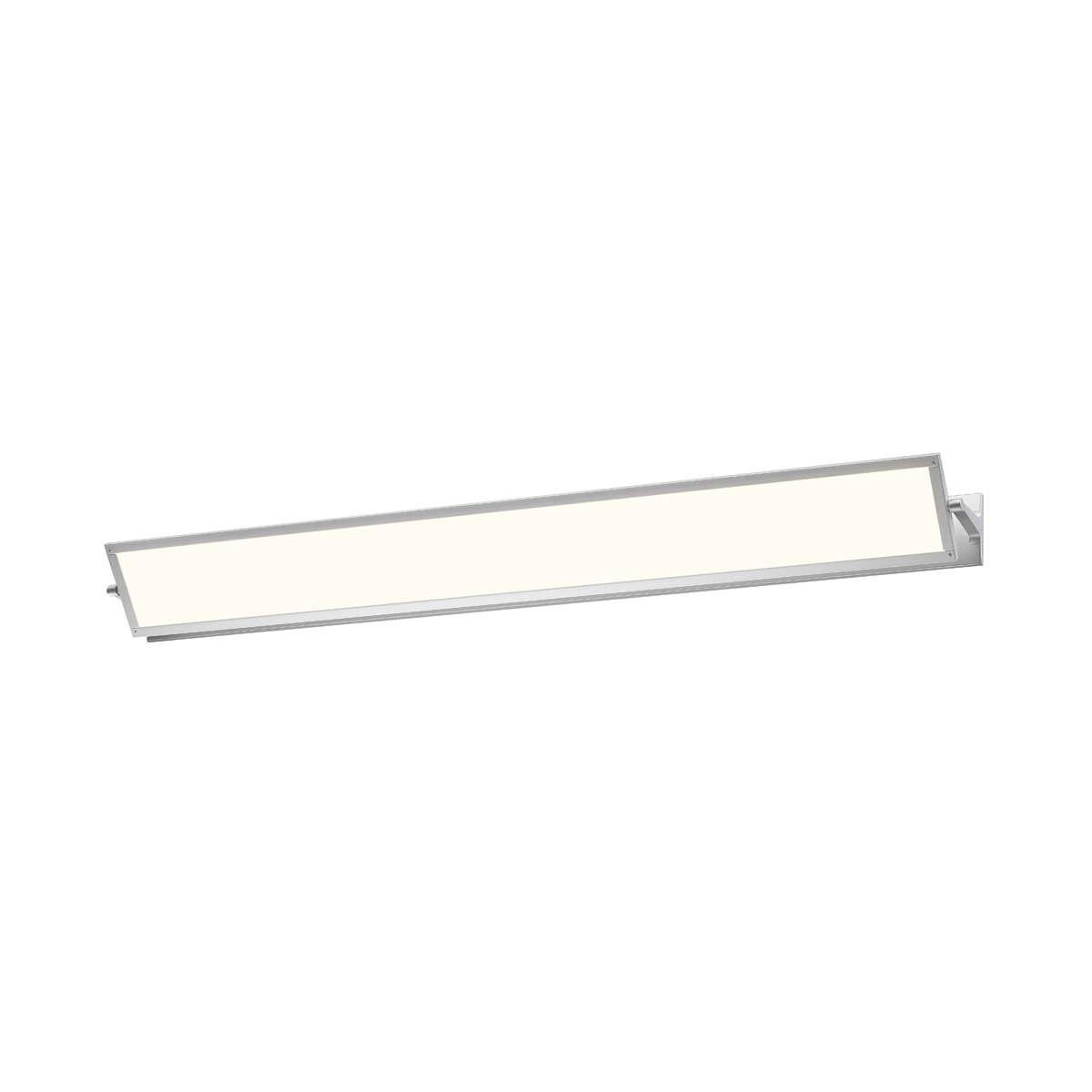 Aileron LED 36 inch Bright Satin Aluminum Sconce Wall Light