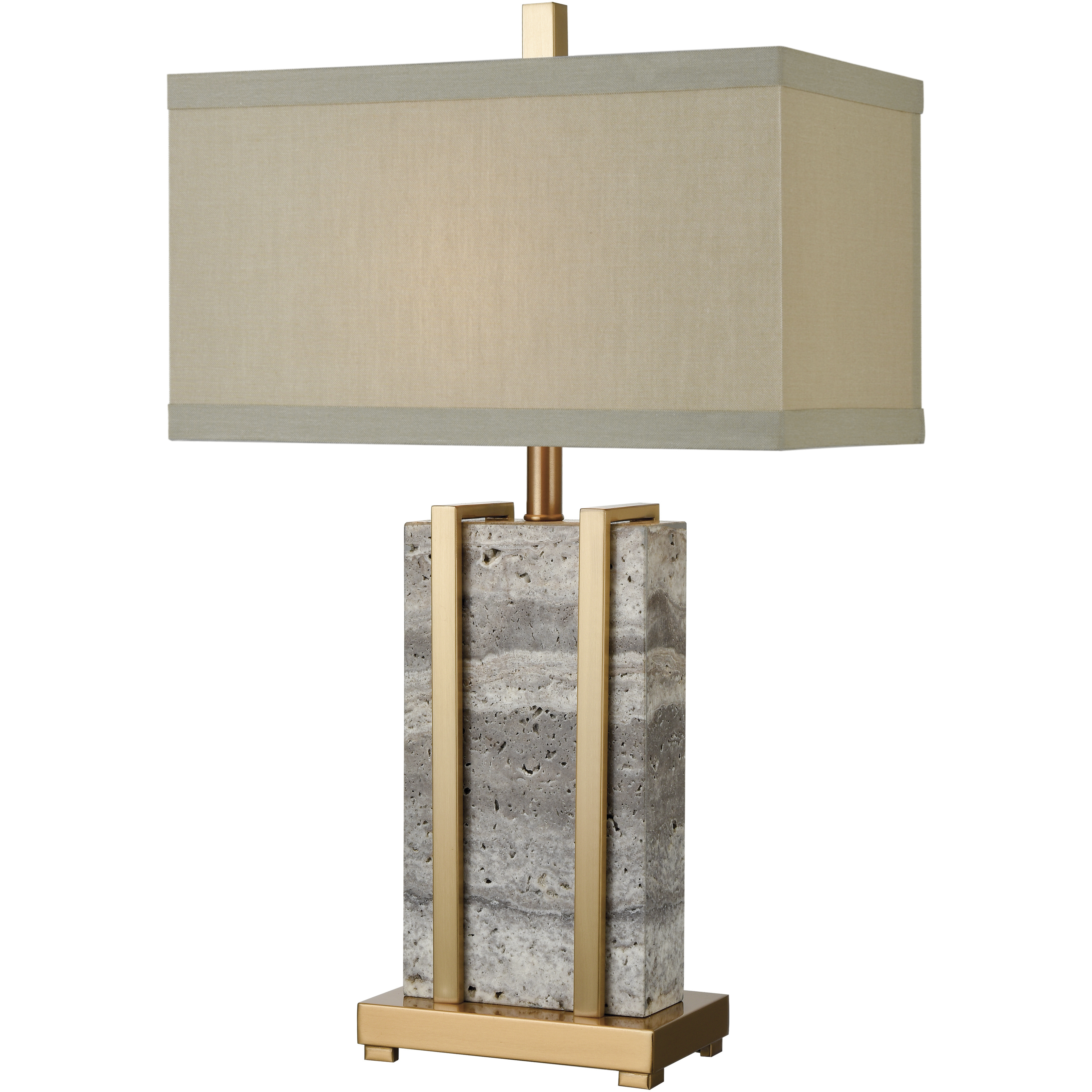 Harnessed 29 inch 150 watt Cafe Bronze Table Lamp Portable Light