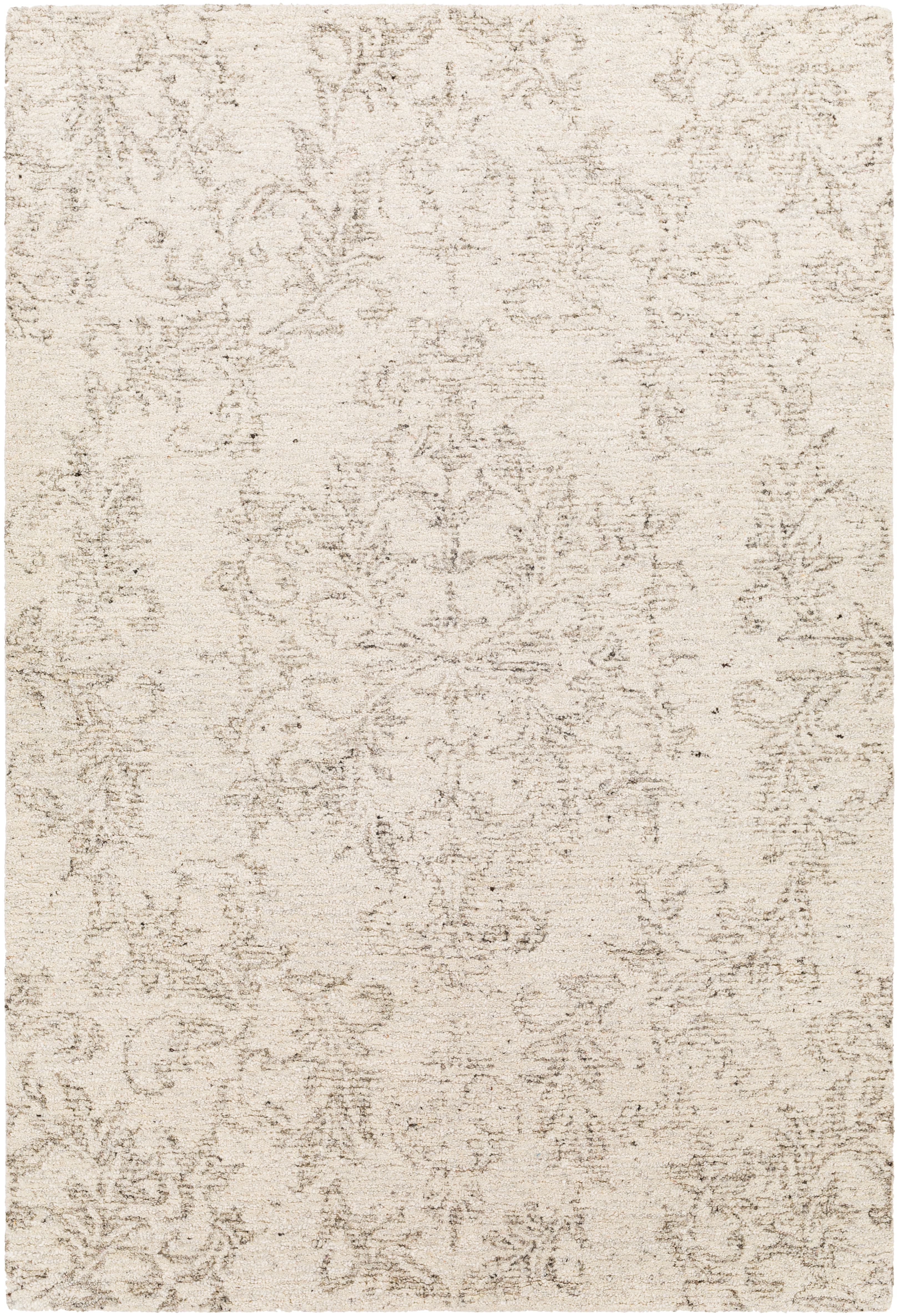 Evolution 90 X 60 inch Gray Rug in 5 x 8, Rectangle