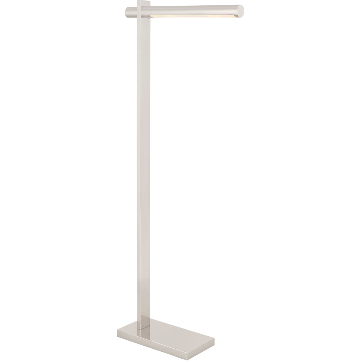 Kelly Wearstler Axis 45 inch 15 watt Polished Nickel Pharmacy Floor Lamp Portable Light