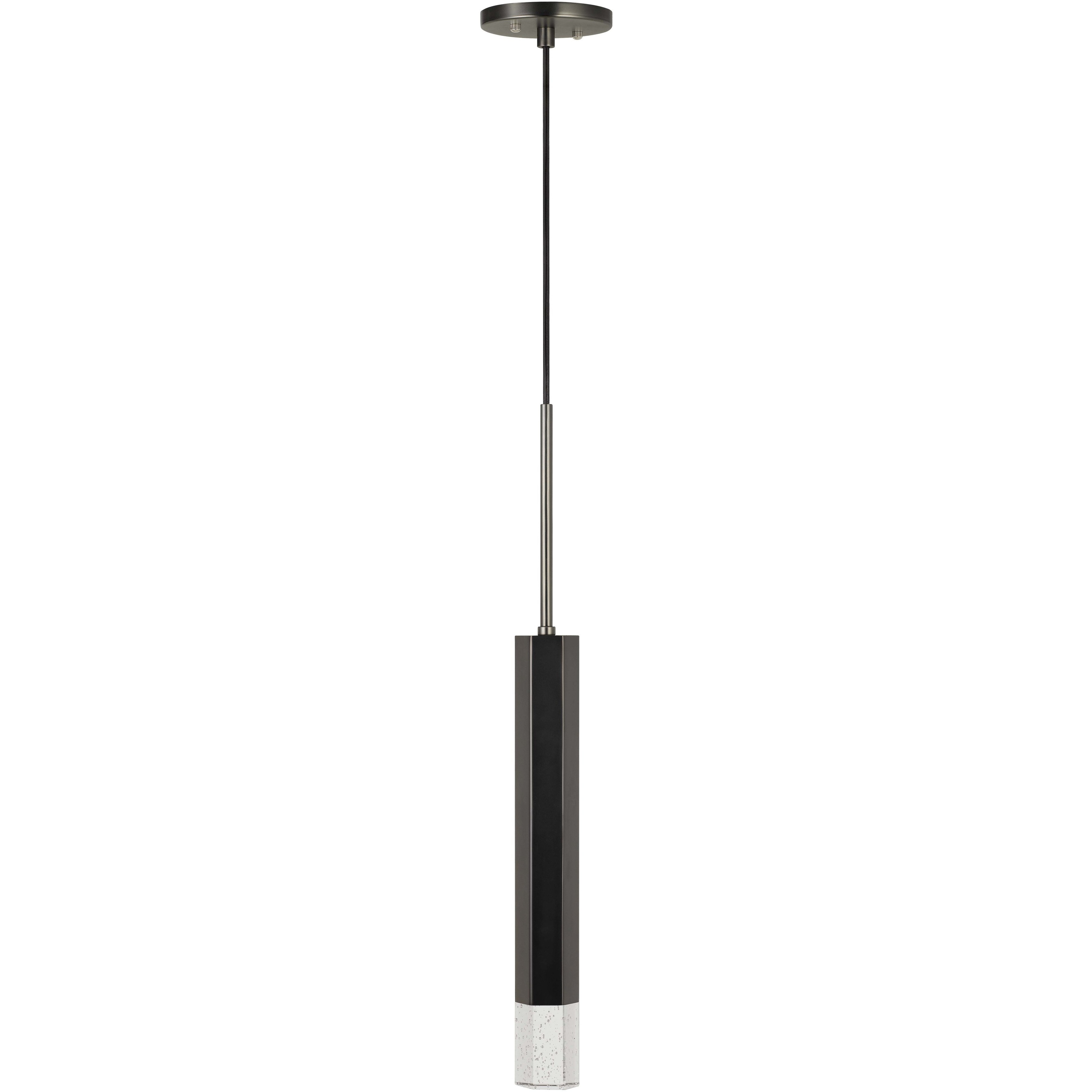 Troy LED 4.75 inch Gun Metal Pendant Ceiling Light