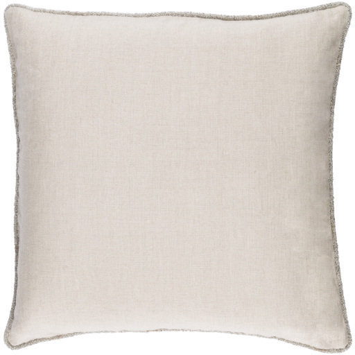 Sasha 18 X 18 inch Light Beige Accent Pillow