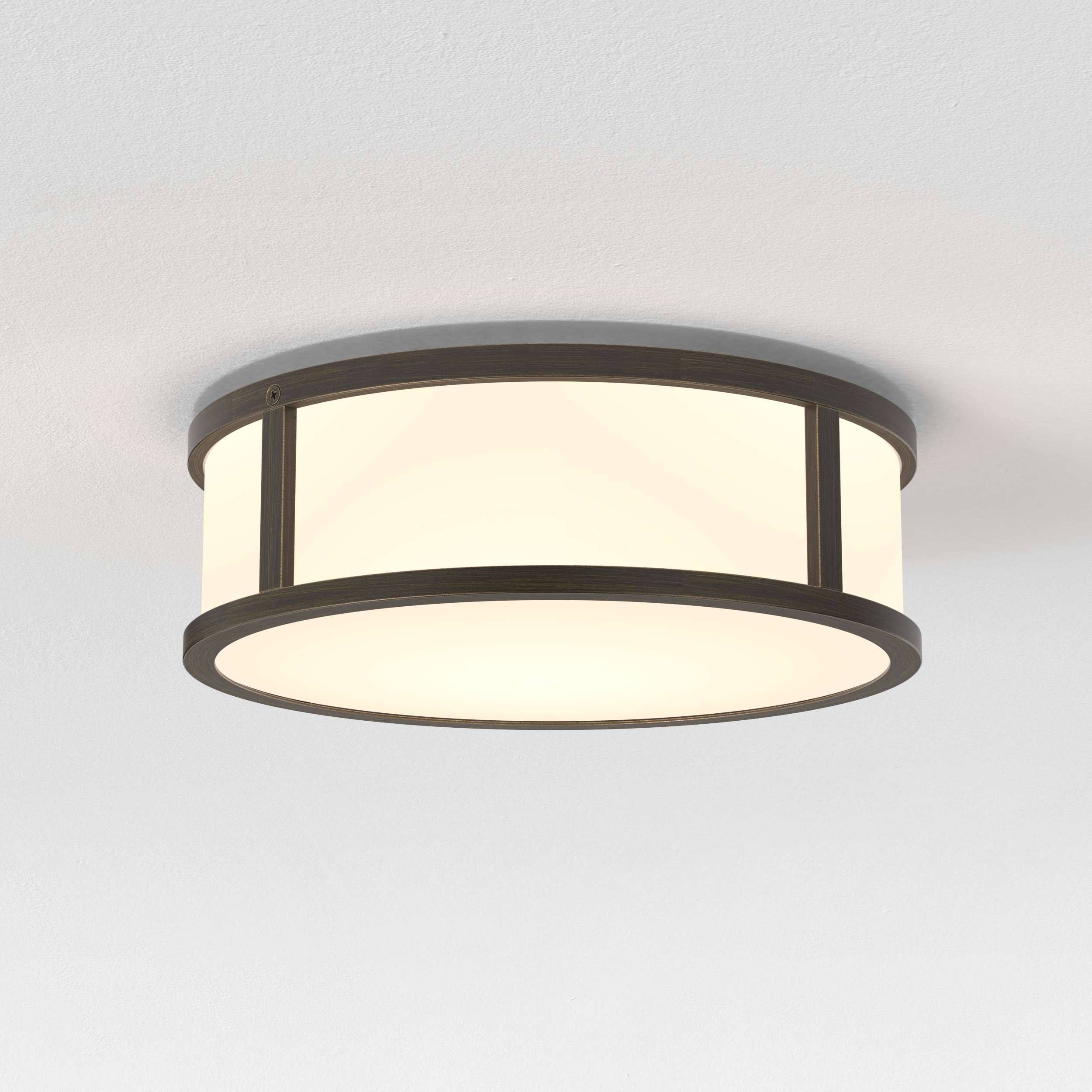 Mashiko 1 Light 9.06 inch Bronze Bathroom Ceiling Light