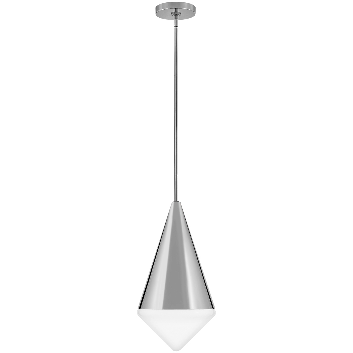 Betty LED 9.5 inch Polished Nickel Pendant Ceiling Light