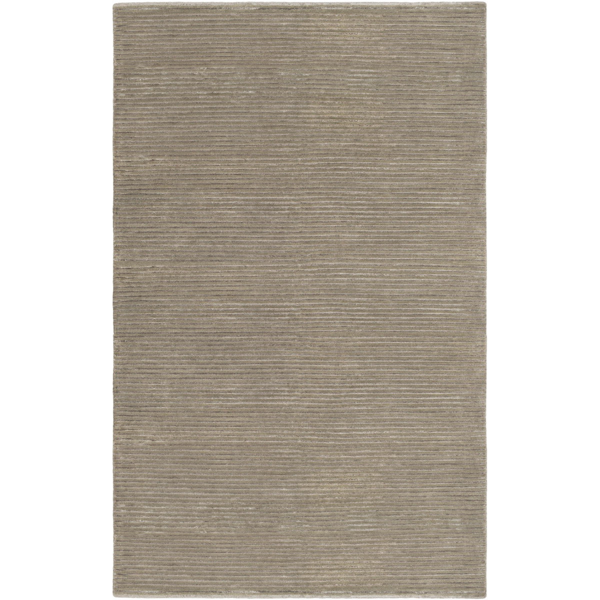 Mugal 36 X 24 inch Gray and Gray Area Rug, Wool