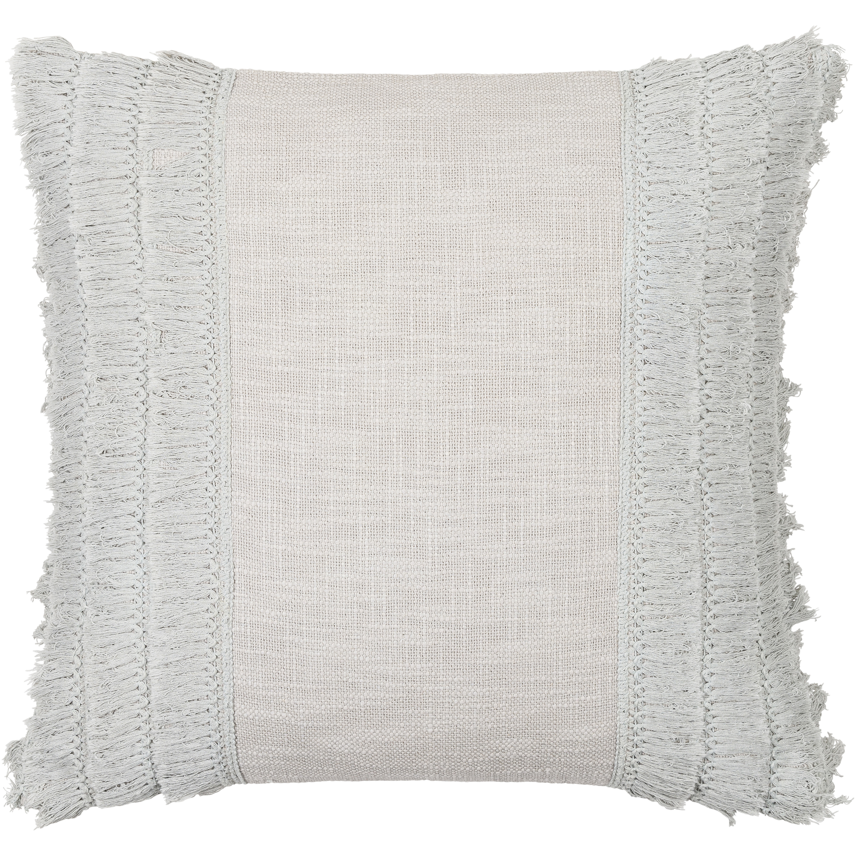 Kandie 20 inch Light Gray Pillow Kit in 20 x 20, Square