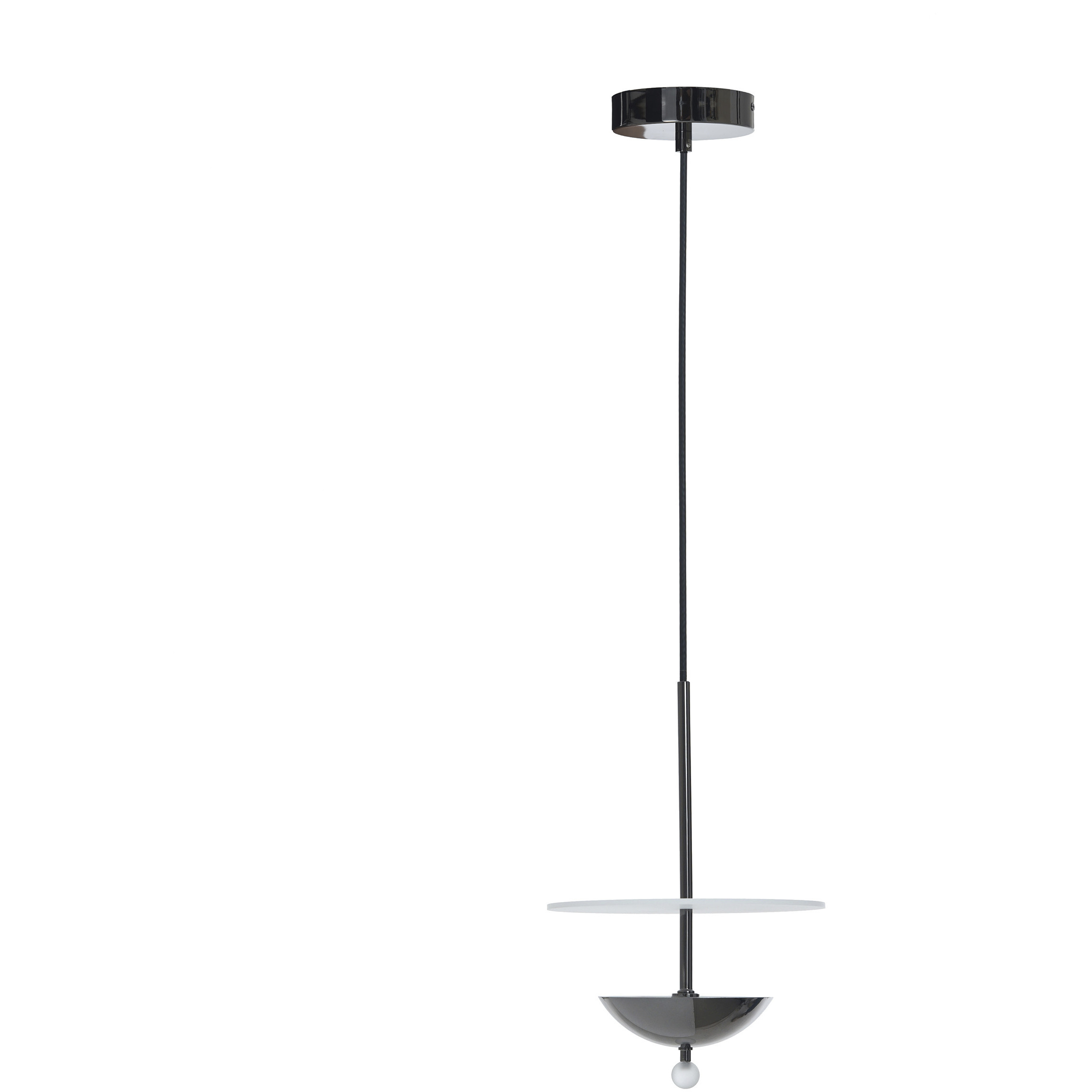Astor LED 9.75 inch Black Nickel Pendant Ceiling Light