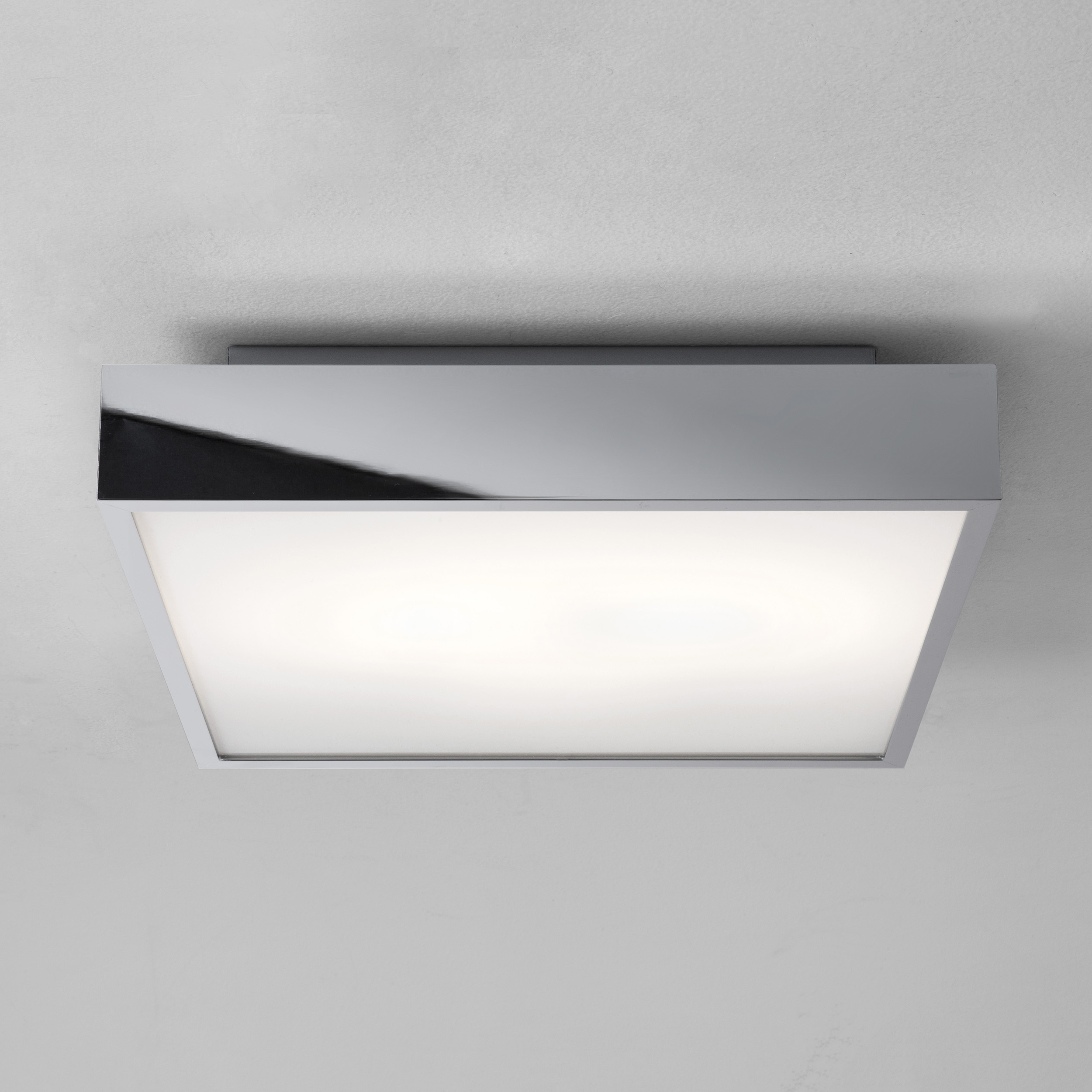 Taketa LED 11.81 inch Polished Chrome Bathroom Ceiling Light