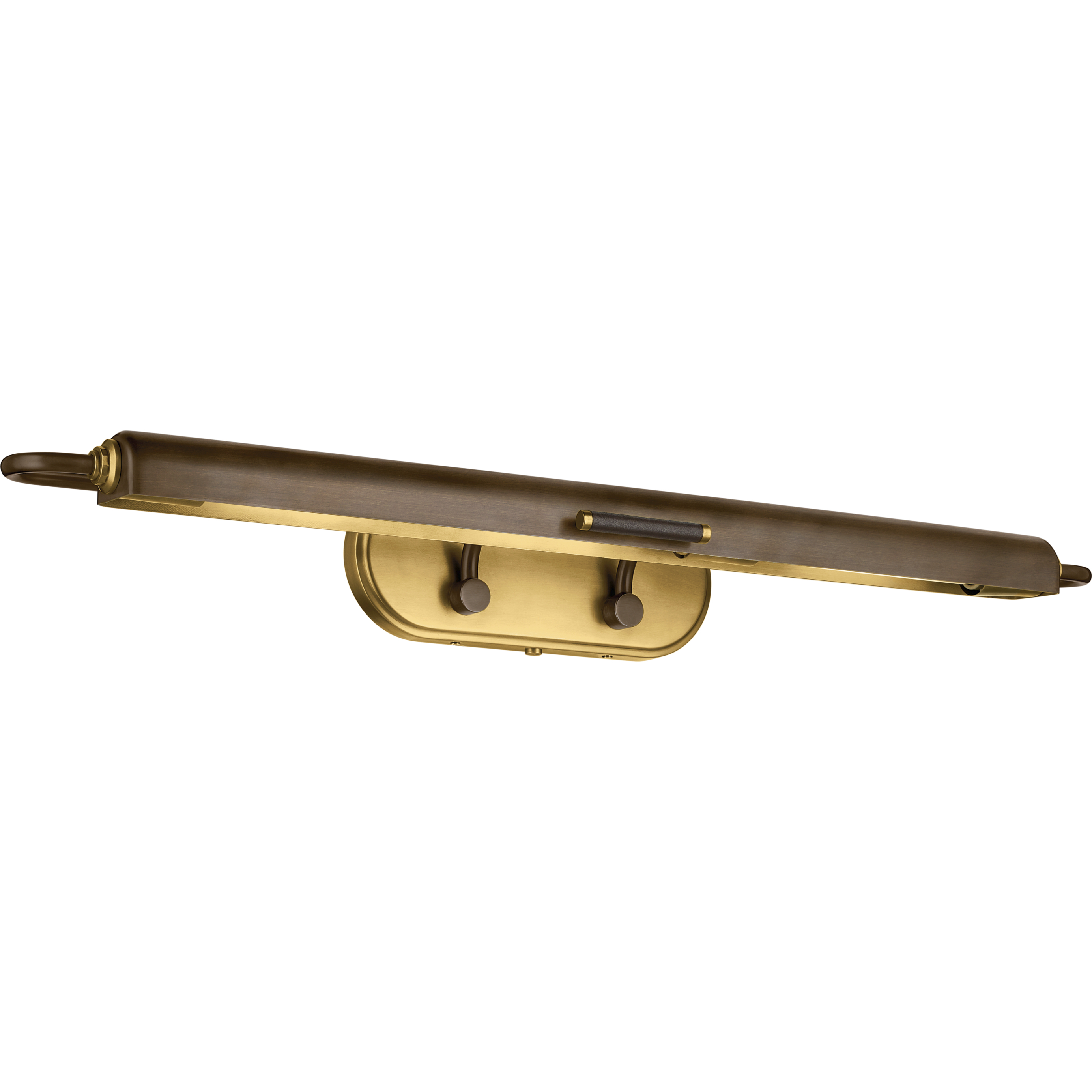 Caillier 39 watt 35.25 inch Lacquered Bronze Picture Light Wall Light