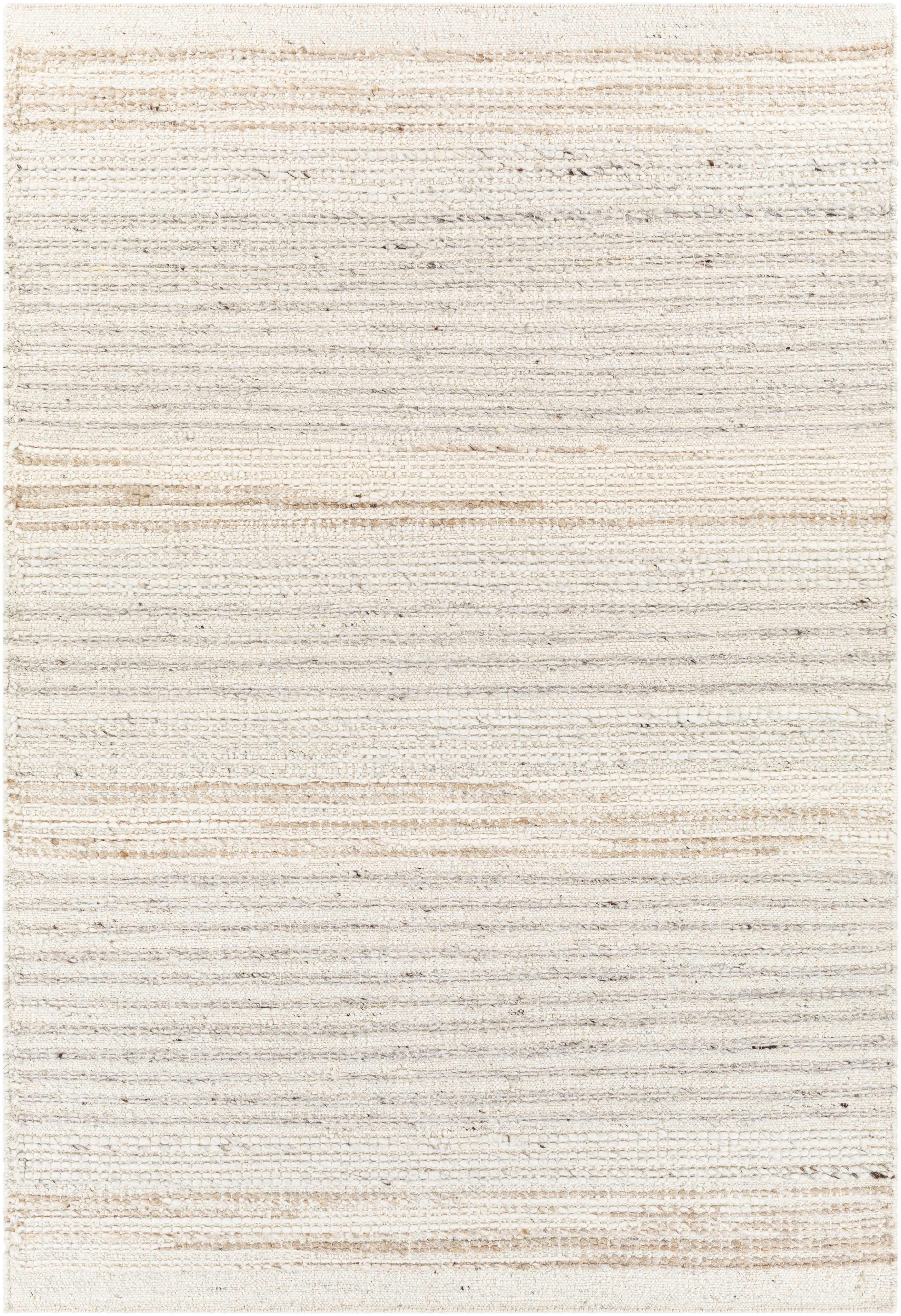 Bremen 120 X 96 inch Cream Rug in 8 x 10, Rectangle