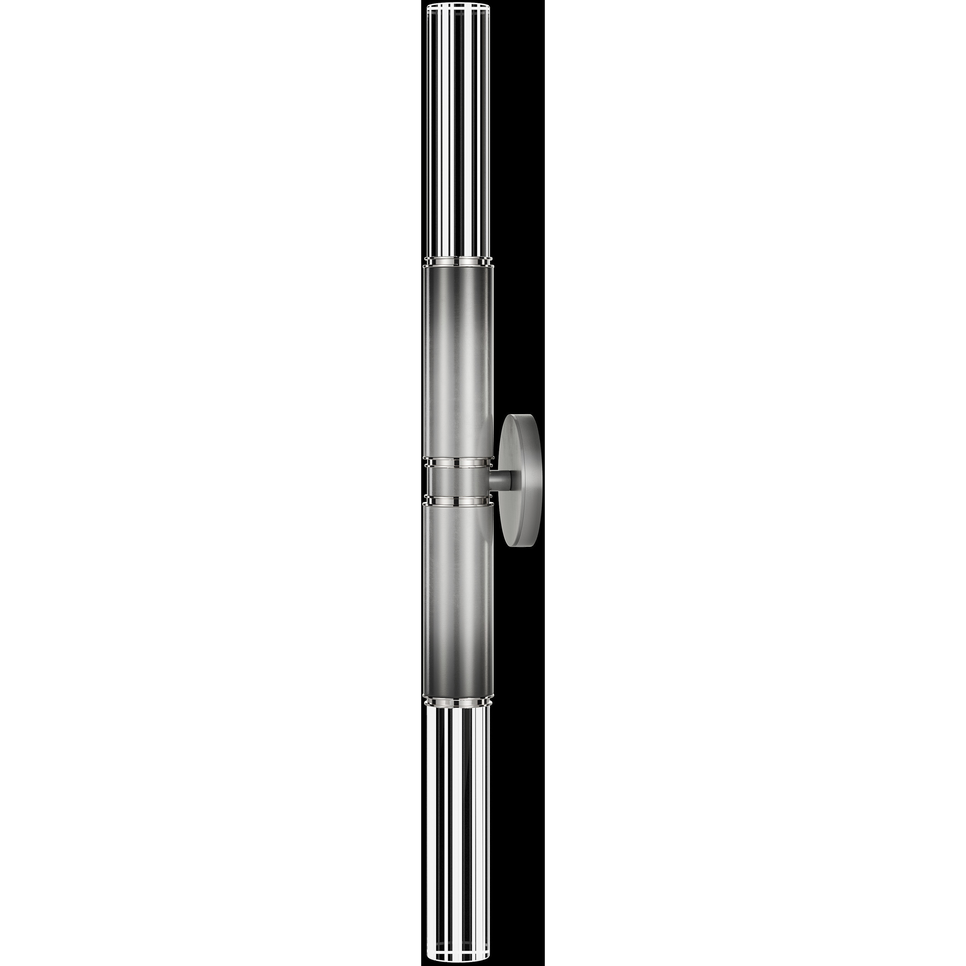Antonia 2 Light 4.75 inch Silver ADA Sconce Wall Light