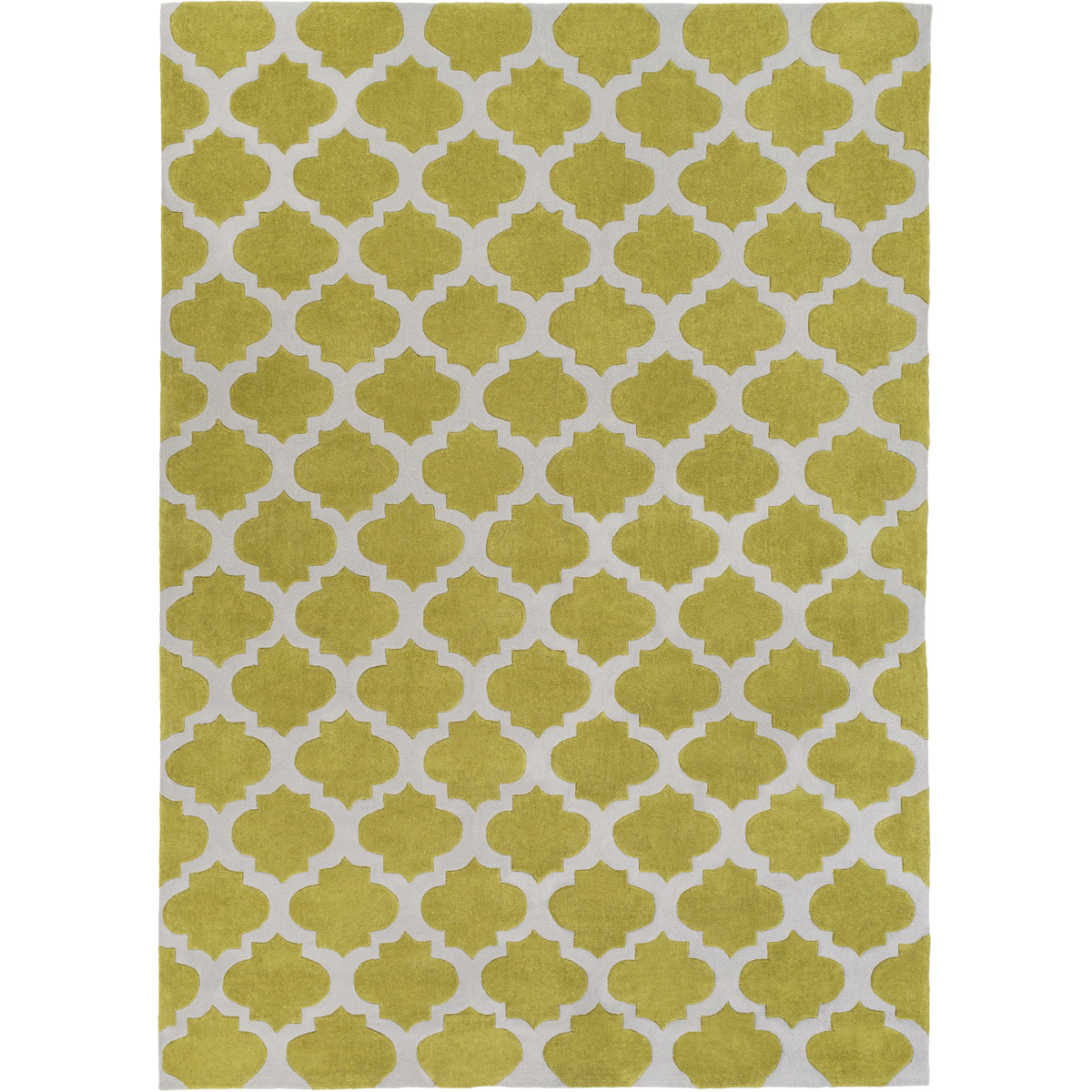 Cosmopolitan 156 X 108 inch Olive, Medium Gray Rug