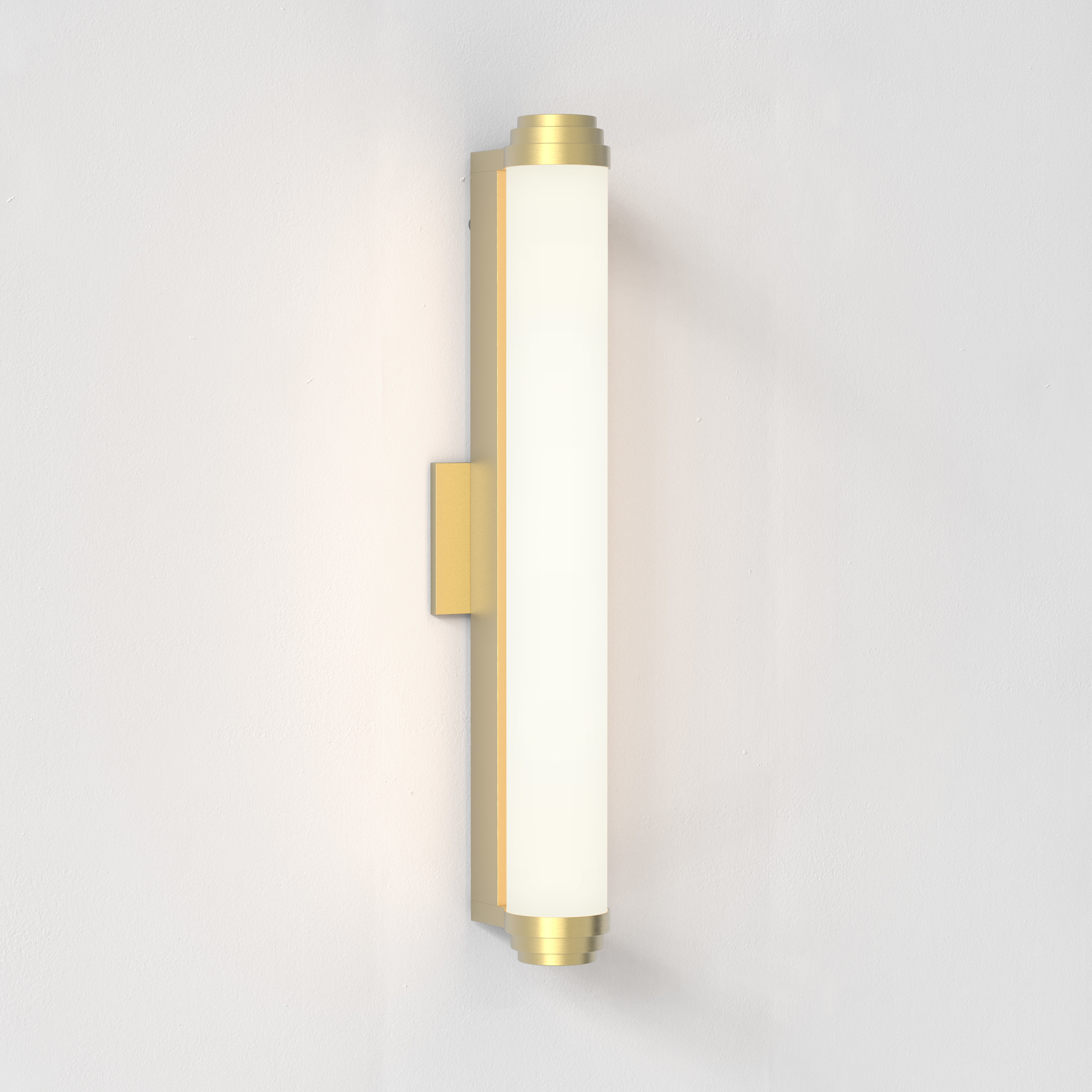 Burlington LED 4.65 inch Matte Gold Bathroom Wall Light