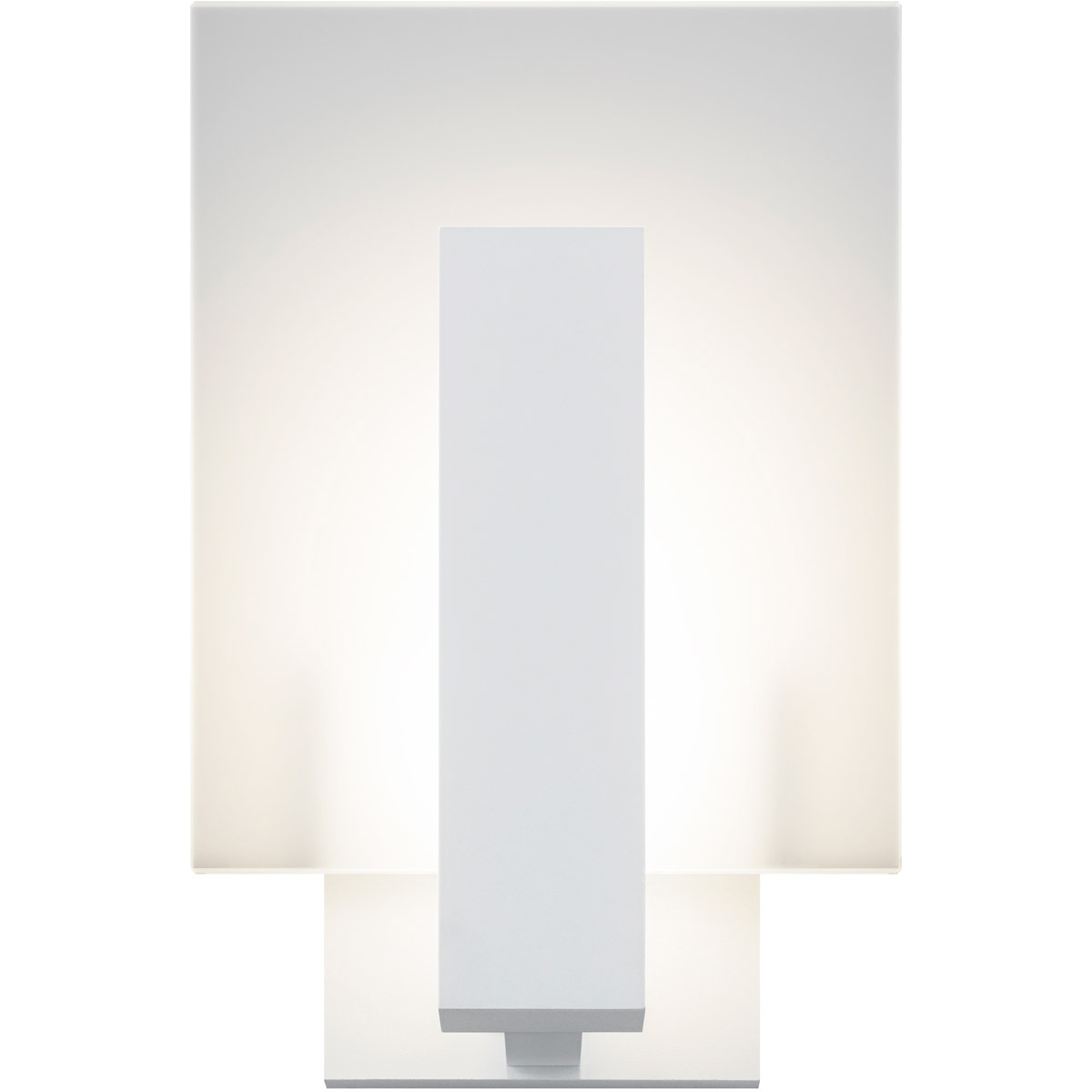 Midtown LED 9 inch Textured White Indoor-Outdoor Sconce, Inside-Out