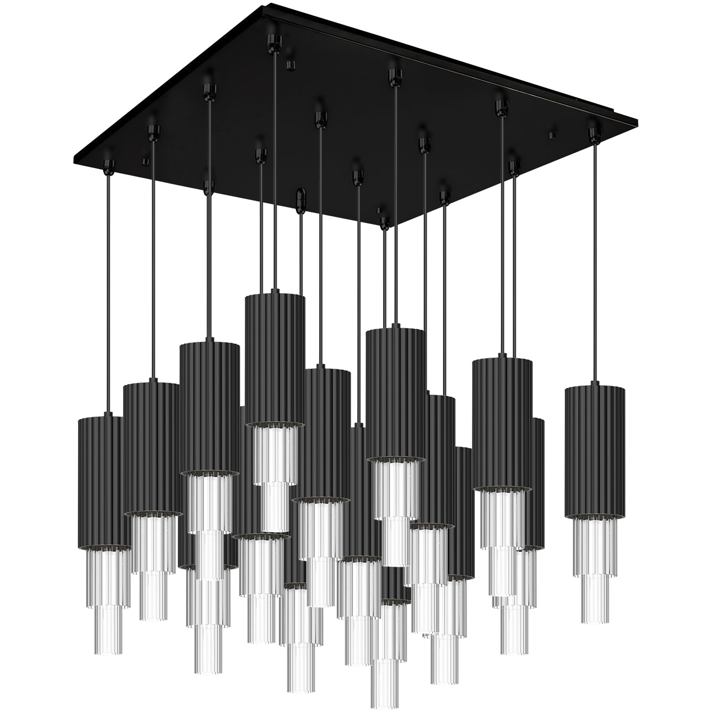 Alora Mood Bordeaux LED 19.75 inch Matte Black Pendant Ceiling Light
