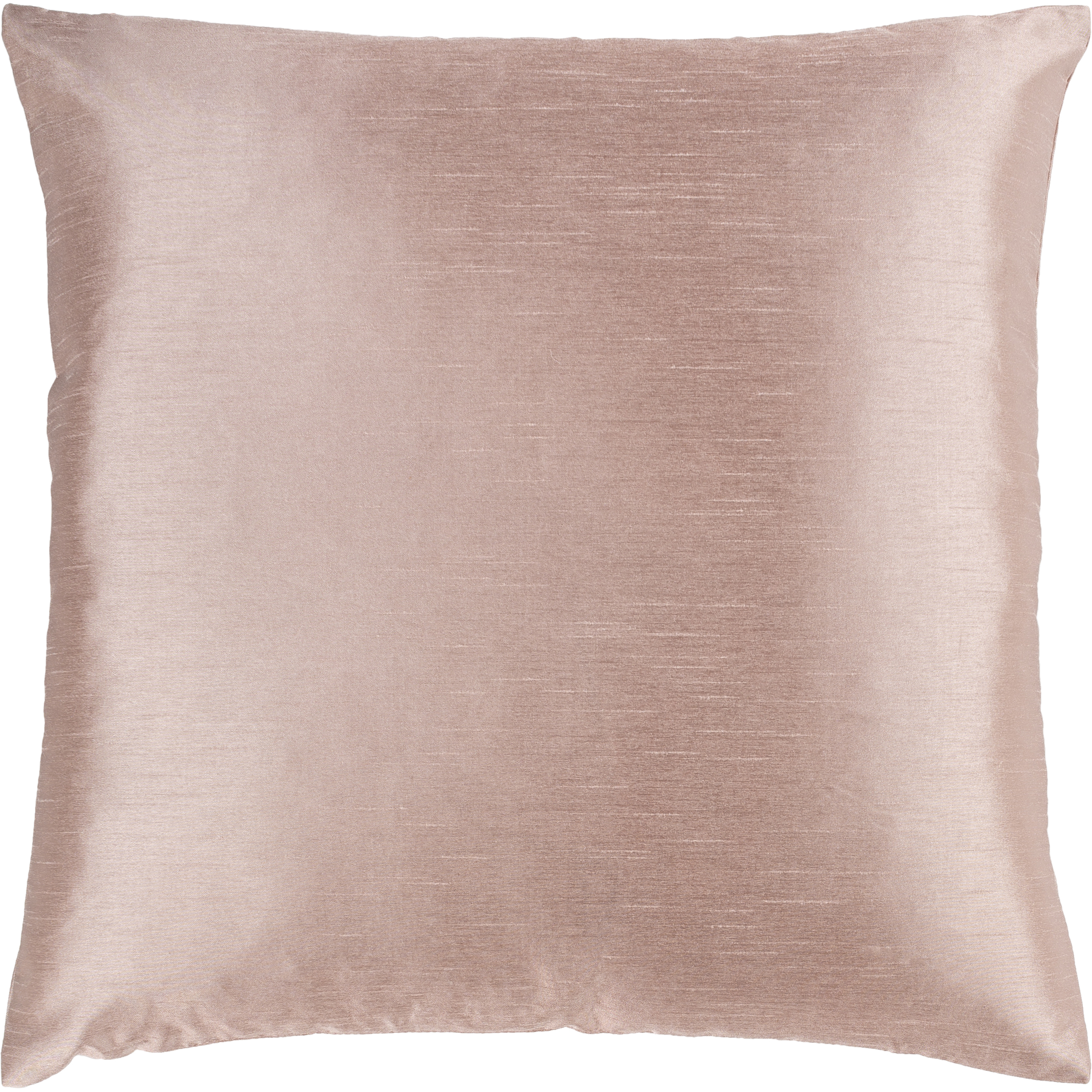 Solid Luxe 18 X 18 inch Dusty Pink Pillow Kit, Square