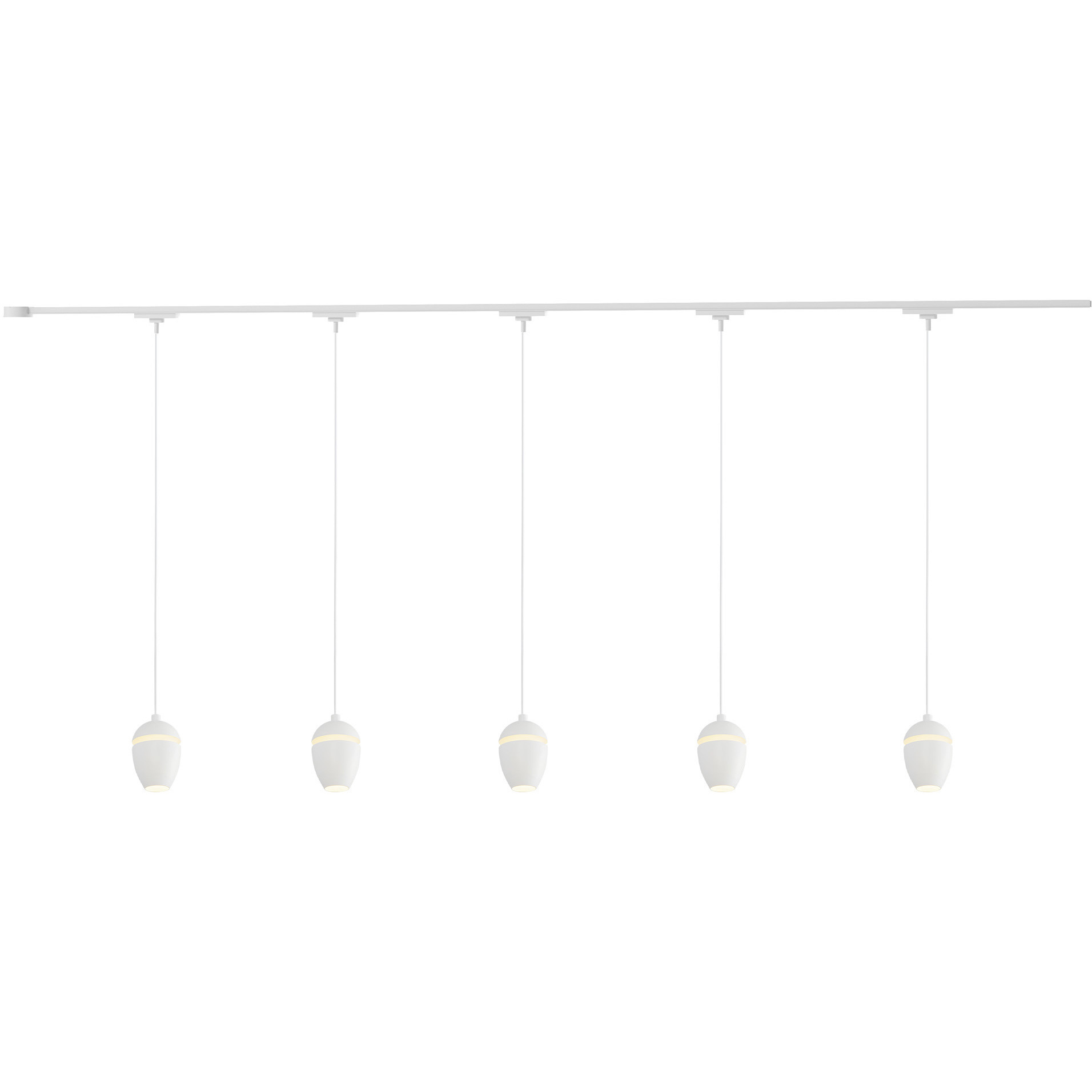Eloa 120 White Trilo Track Ceiling Light