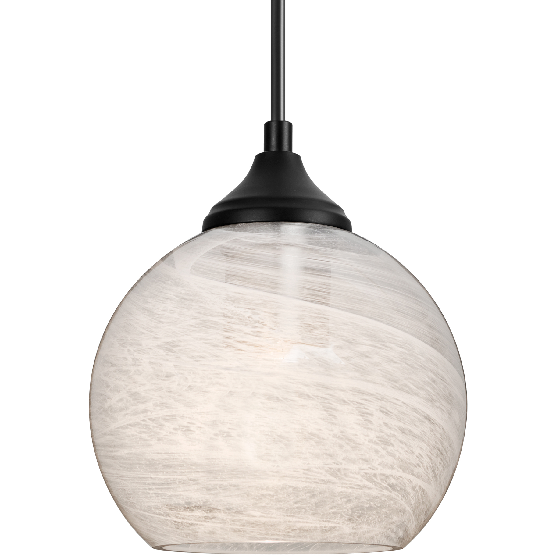 Jilly 1 Light Black Outdoor Pendant