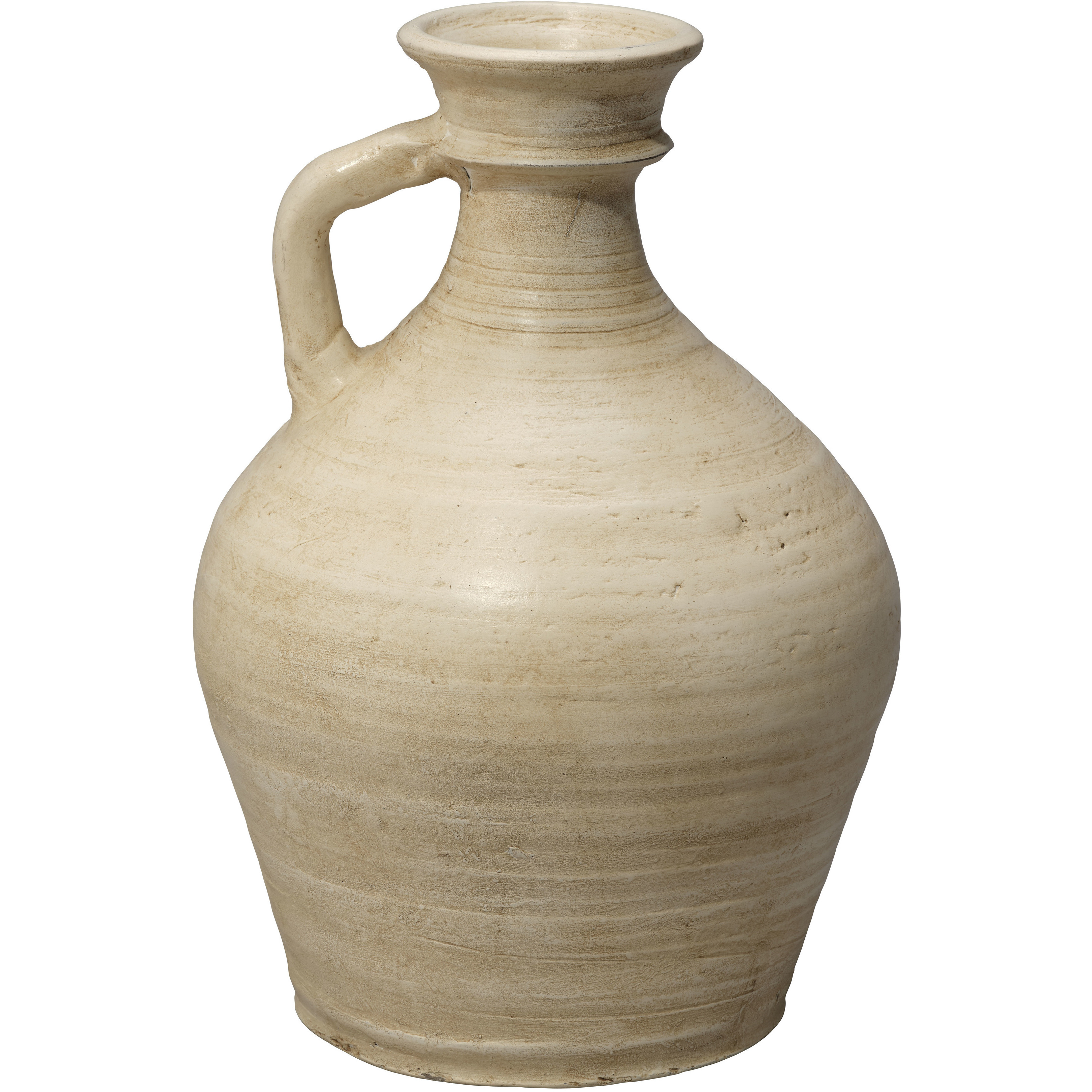 Offering White Distress Pitcher, Inline