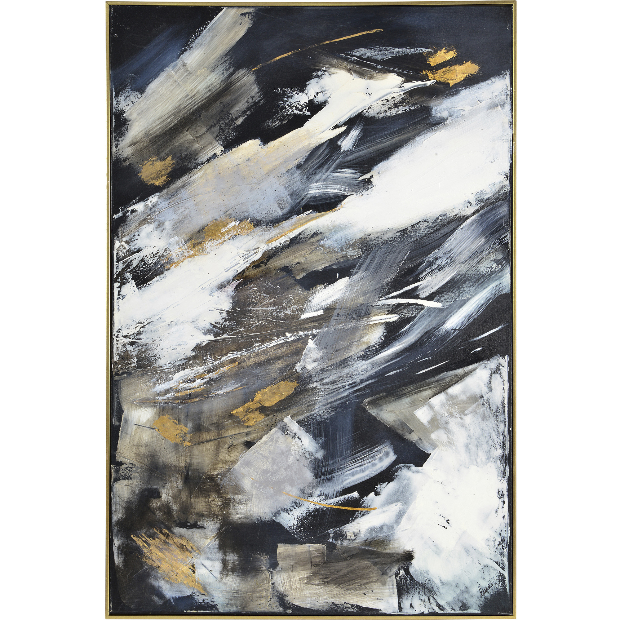 Westmount Gold/Multiple Canvas Art