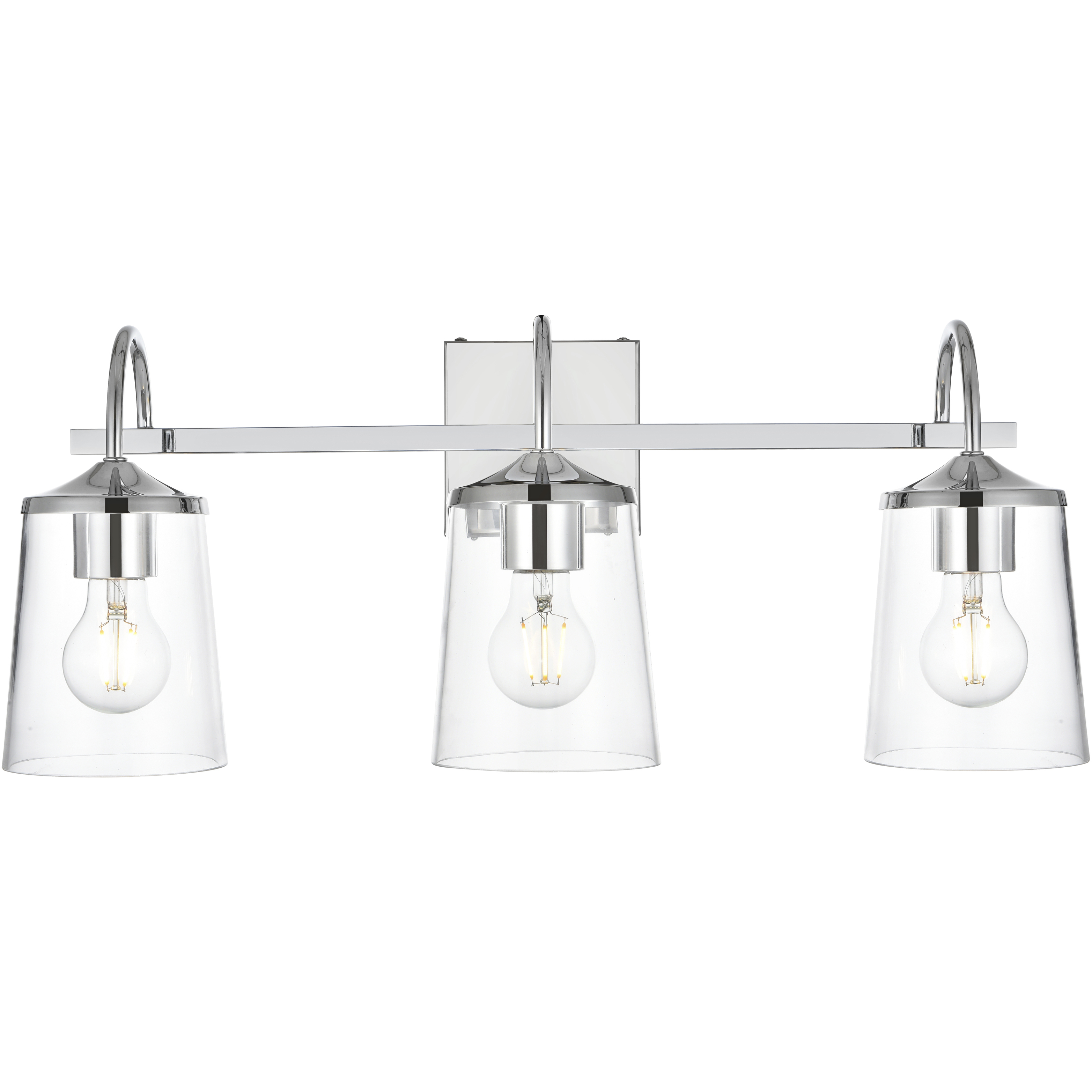Avani 3 Light 24 inch Chrome Bath Sconce Wall Light