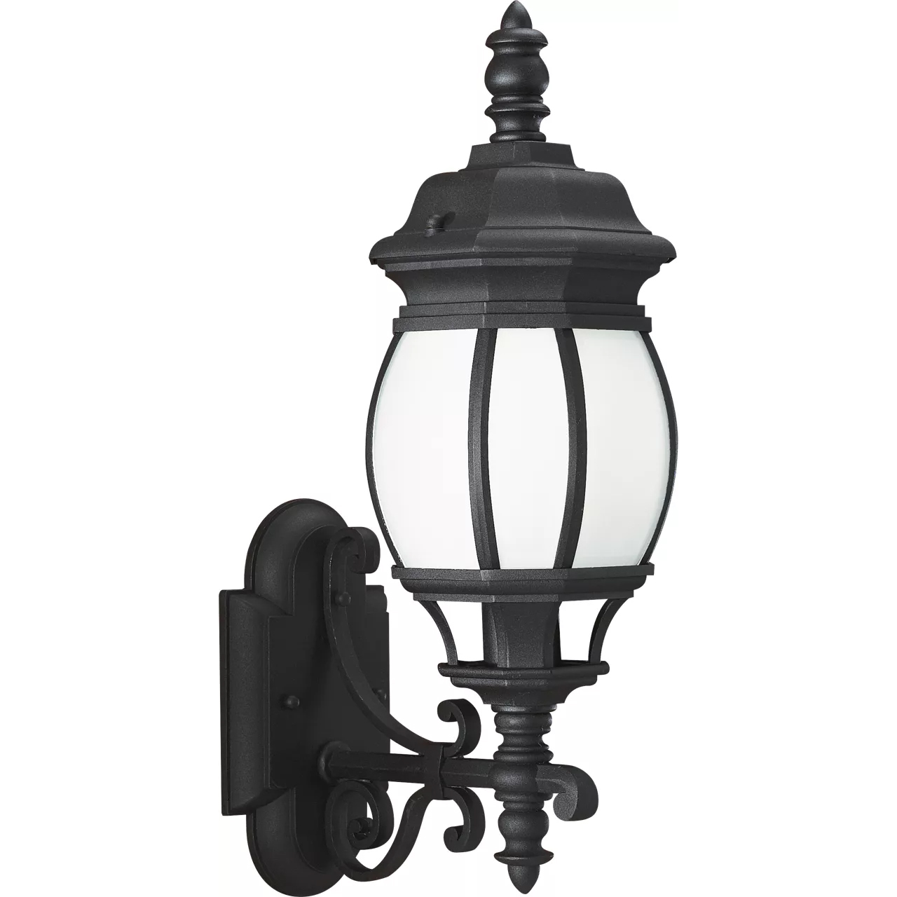 Wynfield 1 Light 19.75 inch Black Outdoor Wall Lantern, Medium