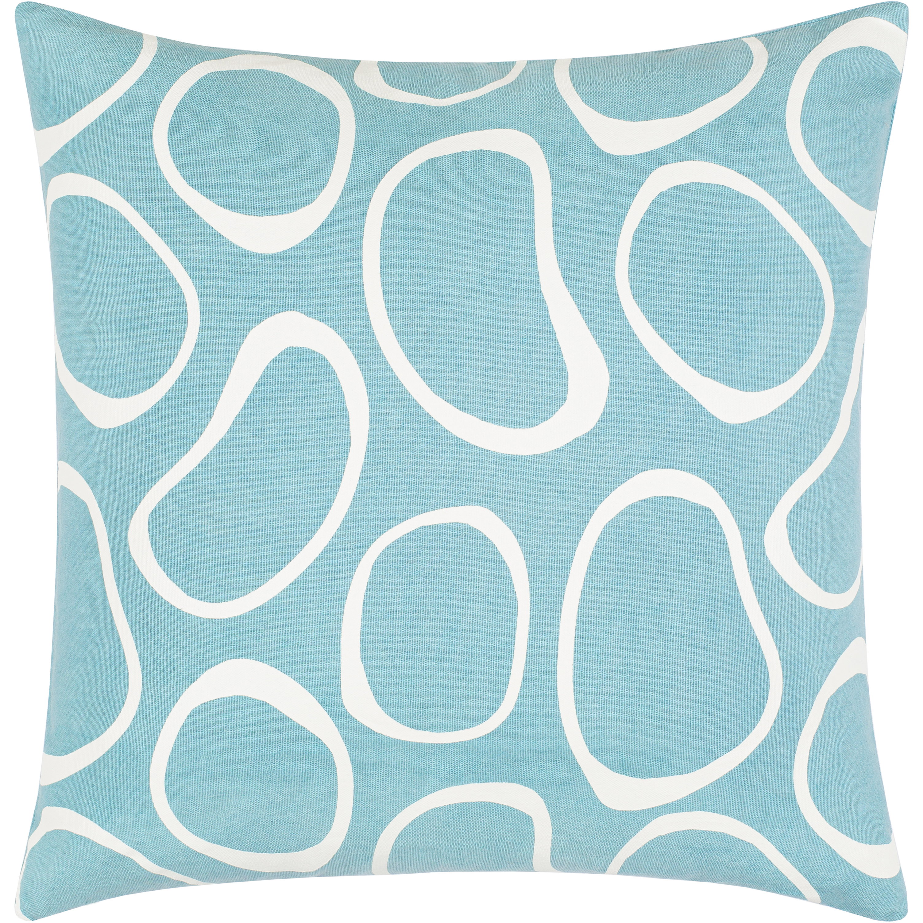 Lachen 20 inch Teal Pillow Kit in 20 x 20, Square