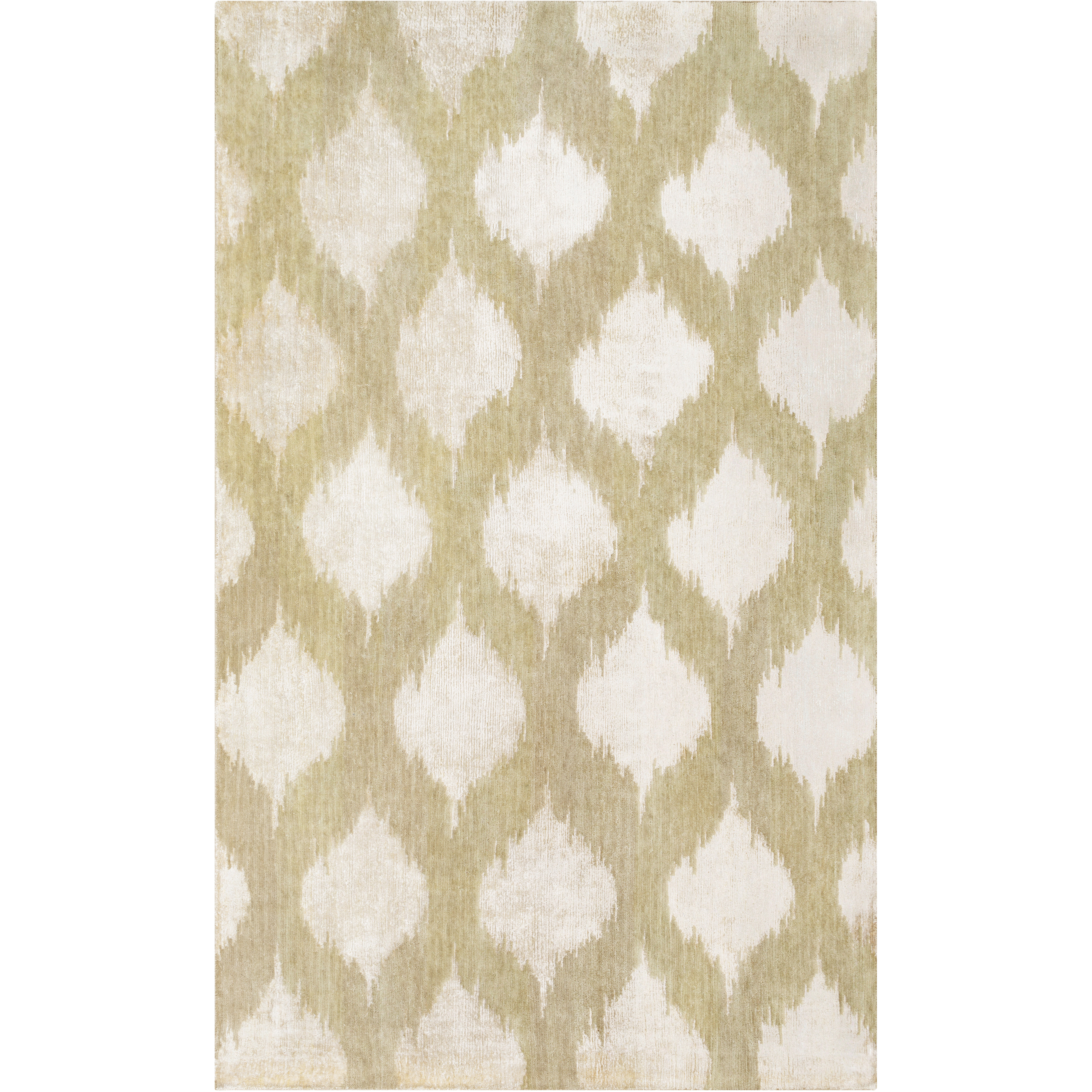 Mugal 36 X 24 inch Khaki, Cream Rug