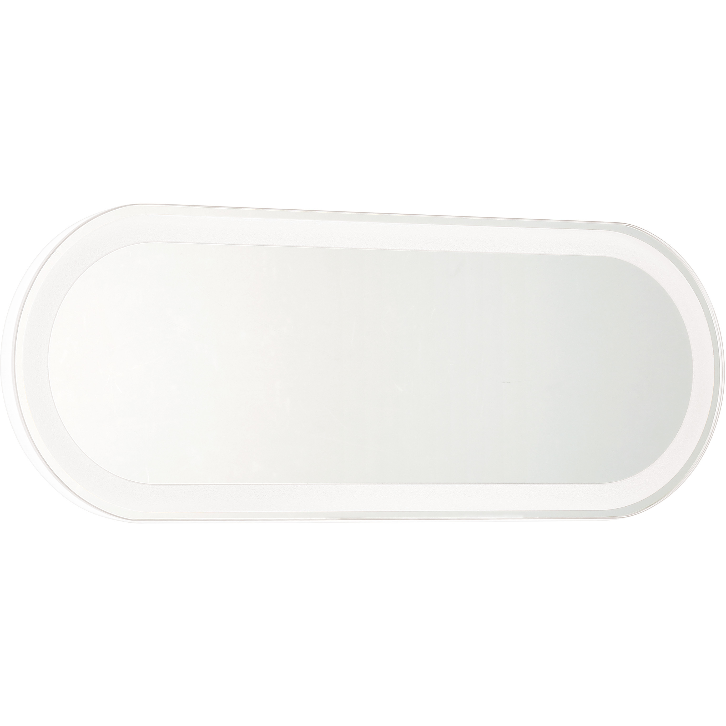 Vanity 18 X 7 inch White Mirror