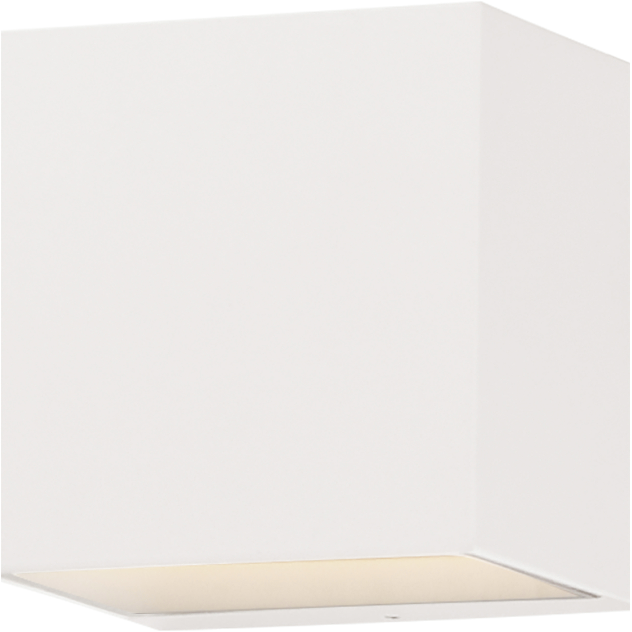 Blok LED 6.25 inch White Outdoor Wall Mount
