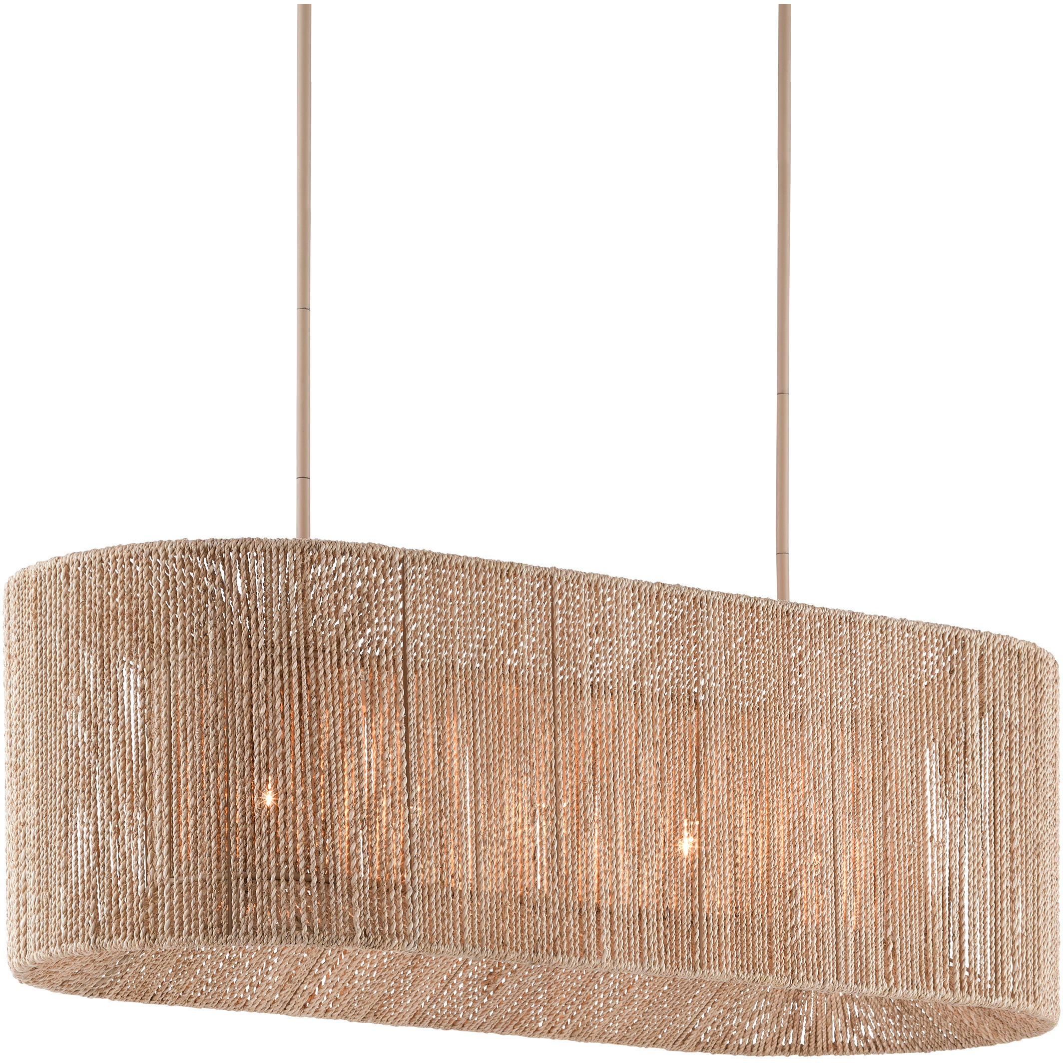 Mereworth 5 Light 42.25 inch Beige Chandelier Ceiling Light