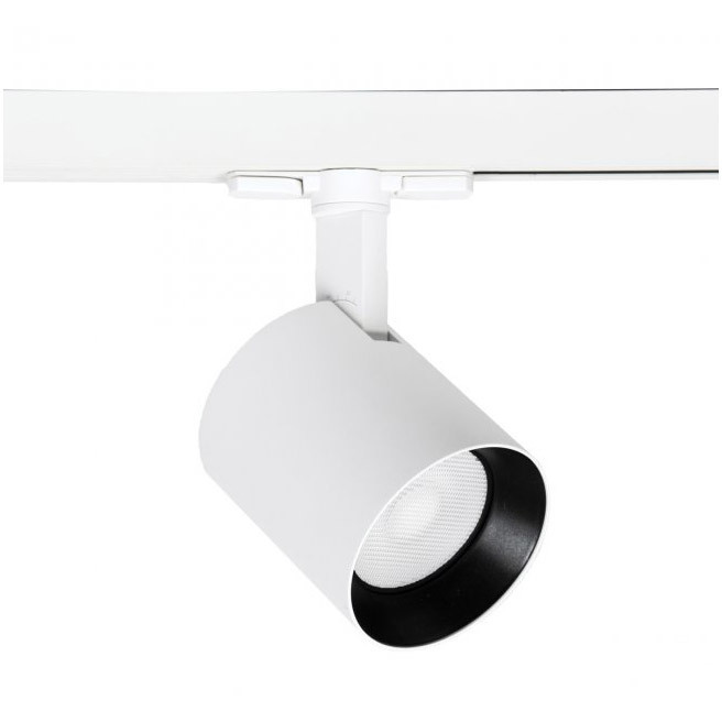 Lucio 1 Light 120 White Track Head Ceiling Light in Ultra Narrow, 90, 3000K