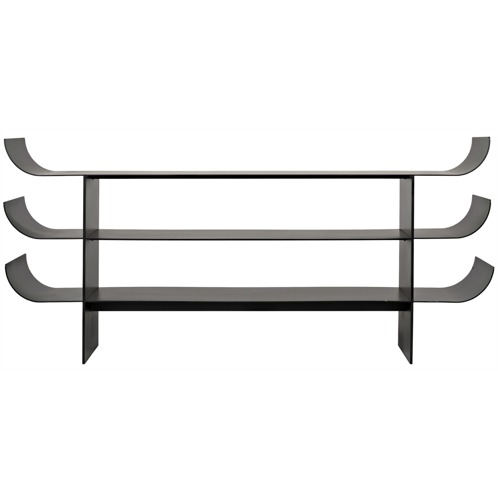 Kyoto 74 X 15 inch Matte Black Console