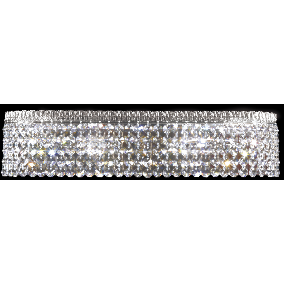 Imperial 4 Light 20 inch Silver Vanity Wall Light, Impact