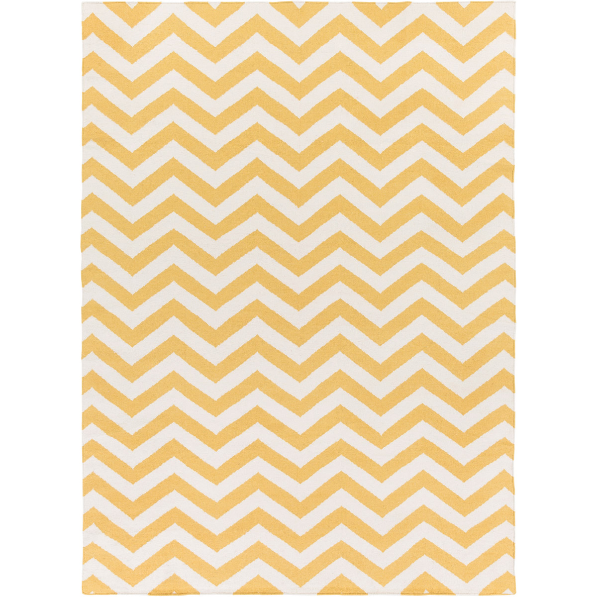Frontier 66 X 42 inch Mustard, Ivory Rug