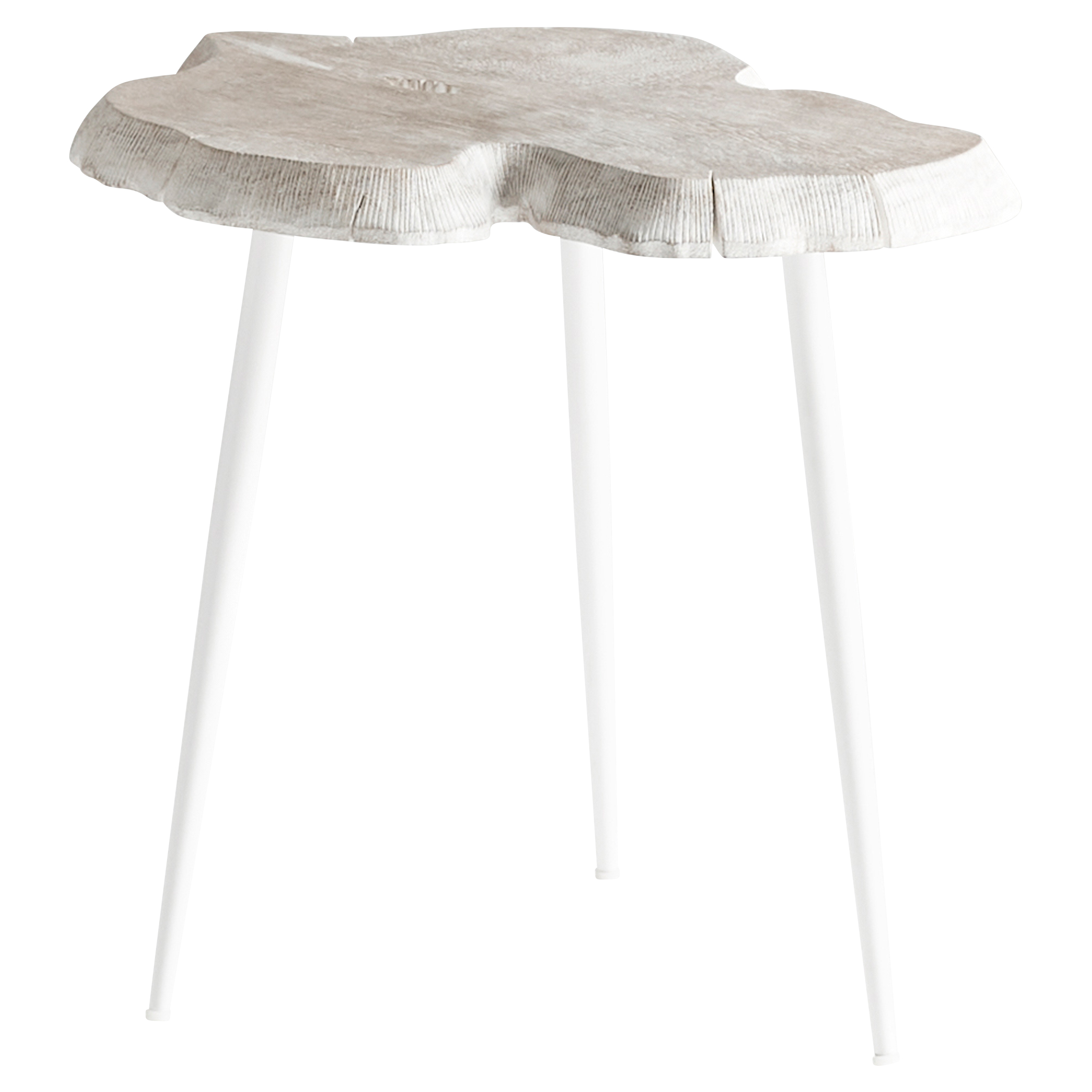 Palmer 24 X 21 inch Whitewash Side Table