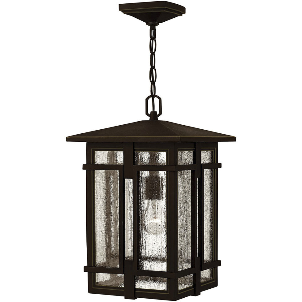 Tucker 1 Light 11 inch Oil Rubbed Bronze Outdoor Hanging Lantern