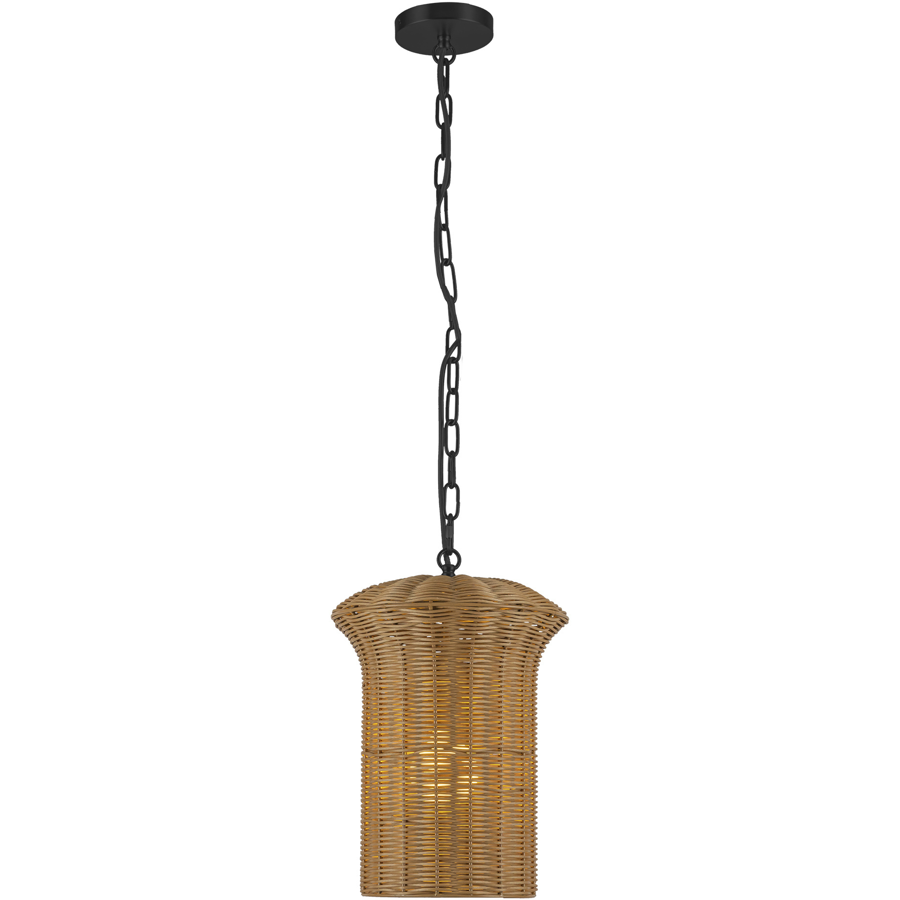 Alora Mood Kai 1 Light 11.13 inch Matte Black Pendant Ceiling Light