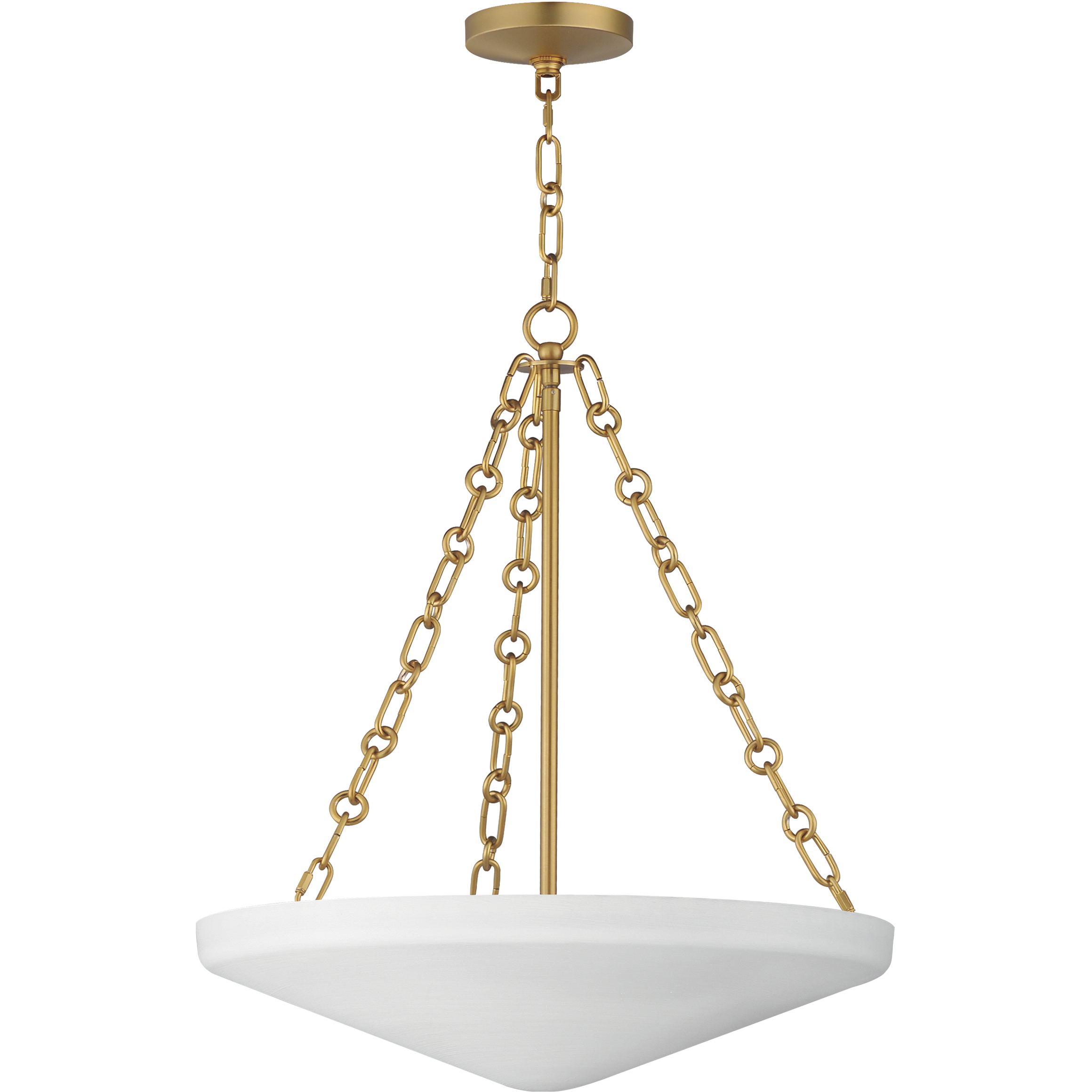 Artemis 4 Light 19.75 inch Natural Aged Brass Entry Foyer Pendant Ceiling Light