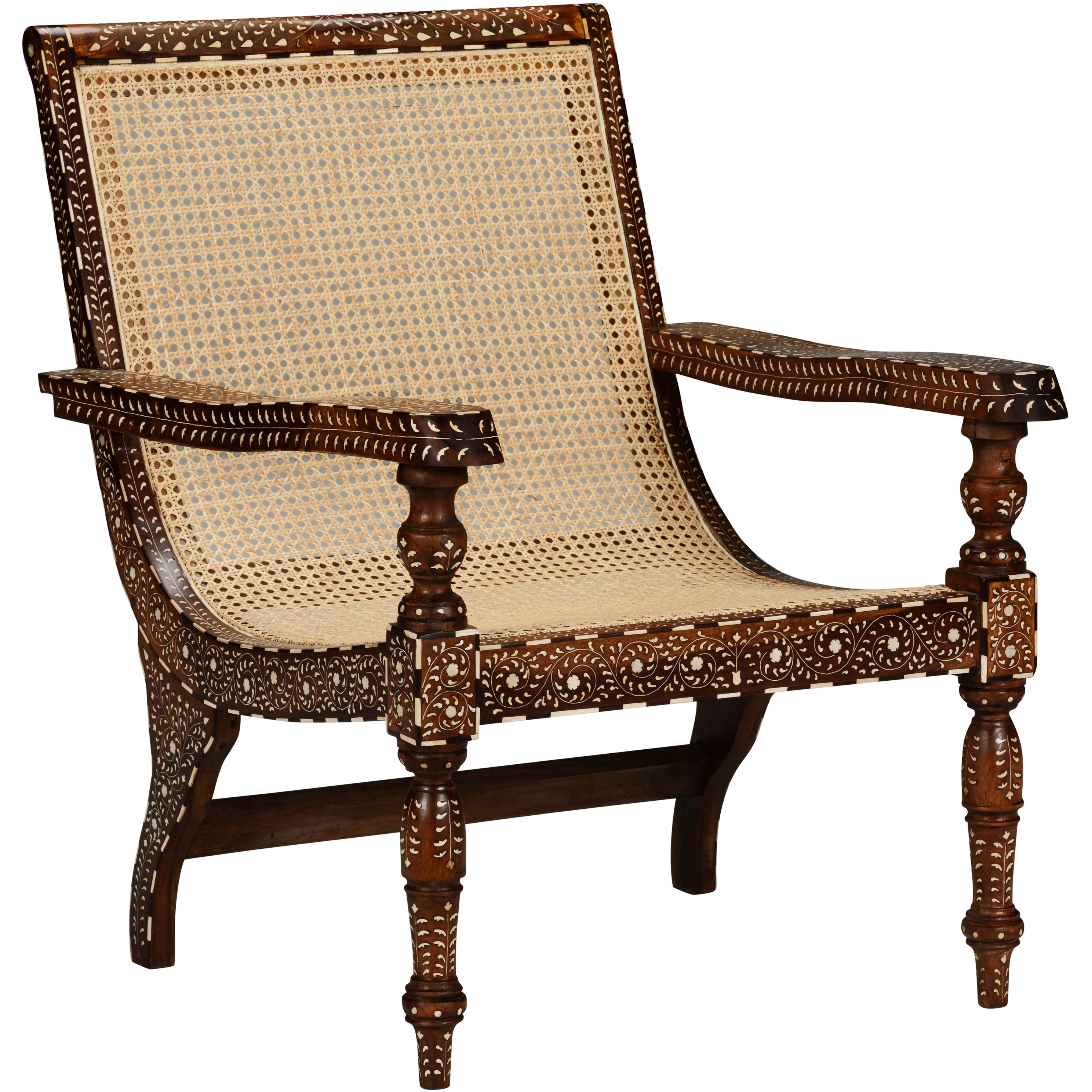 Aryana Brown Arm Chair