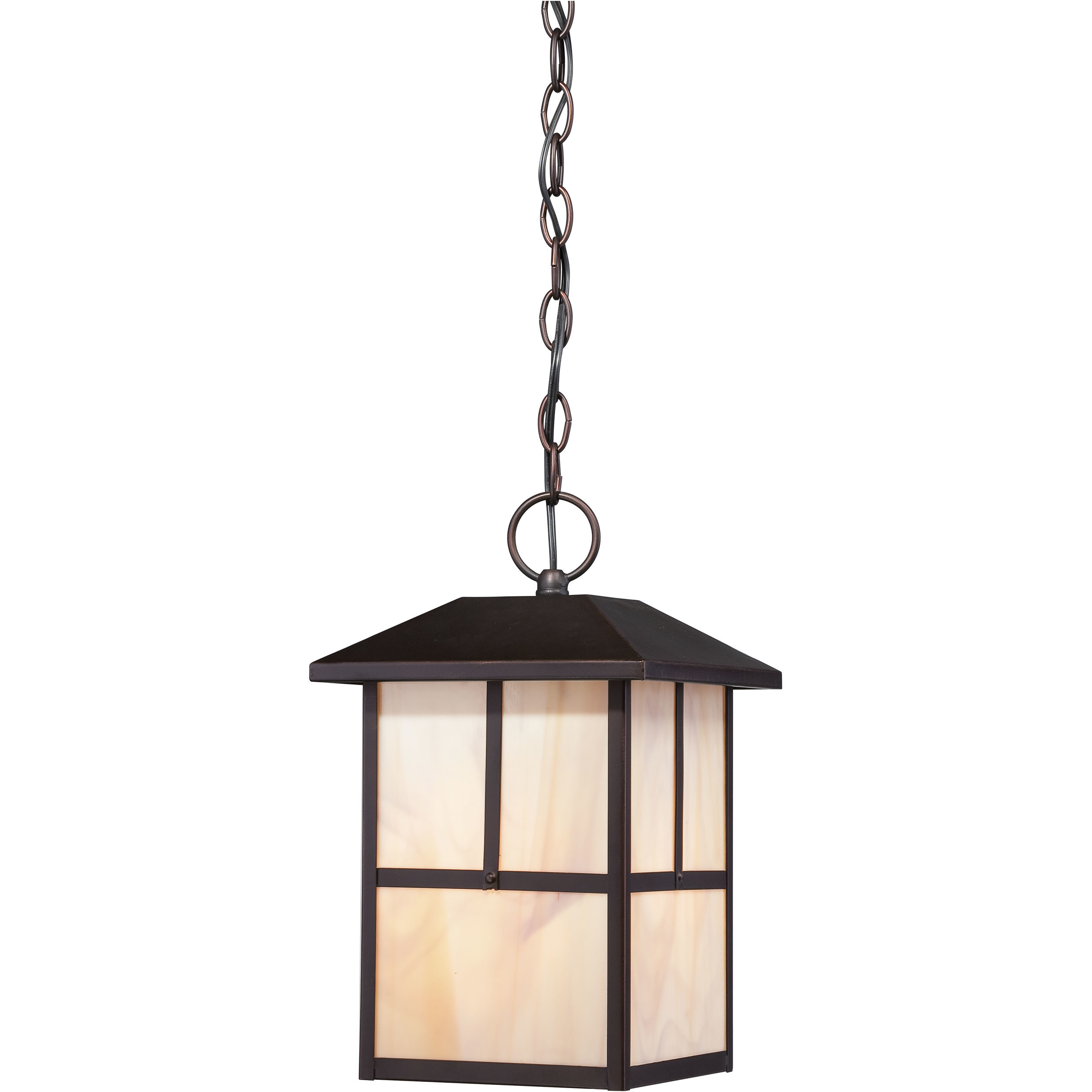 Tanner 1 Light 8.38 inch Claret Bronze Outdoor Hanging Lantern