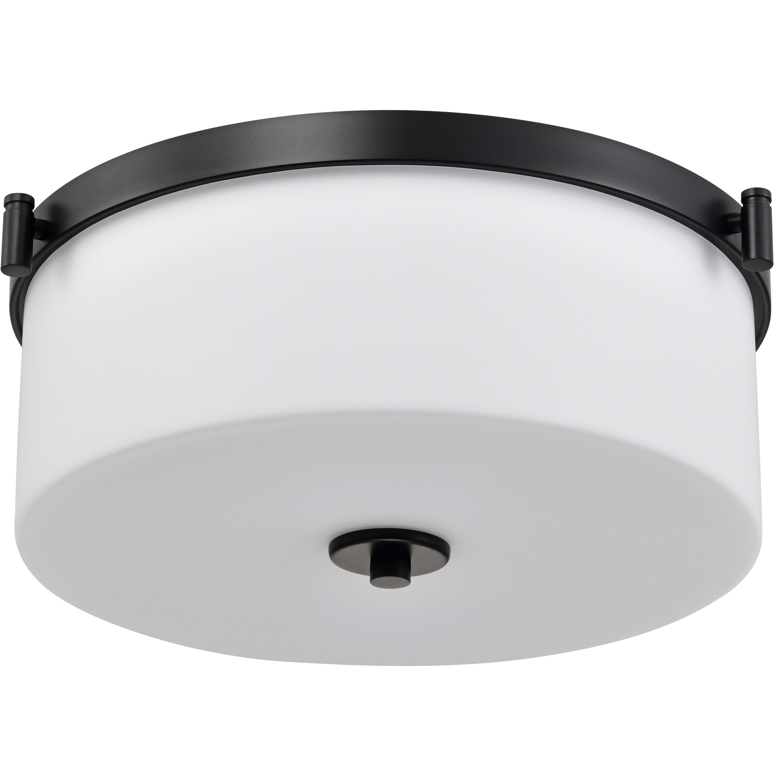 Liam 16.63 inch Matte Black Flush Mount Ceiling Light